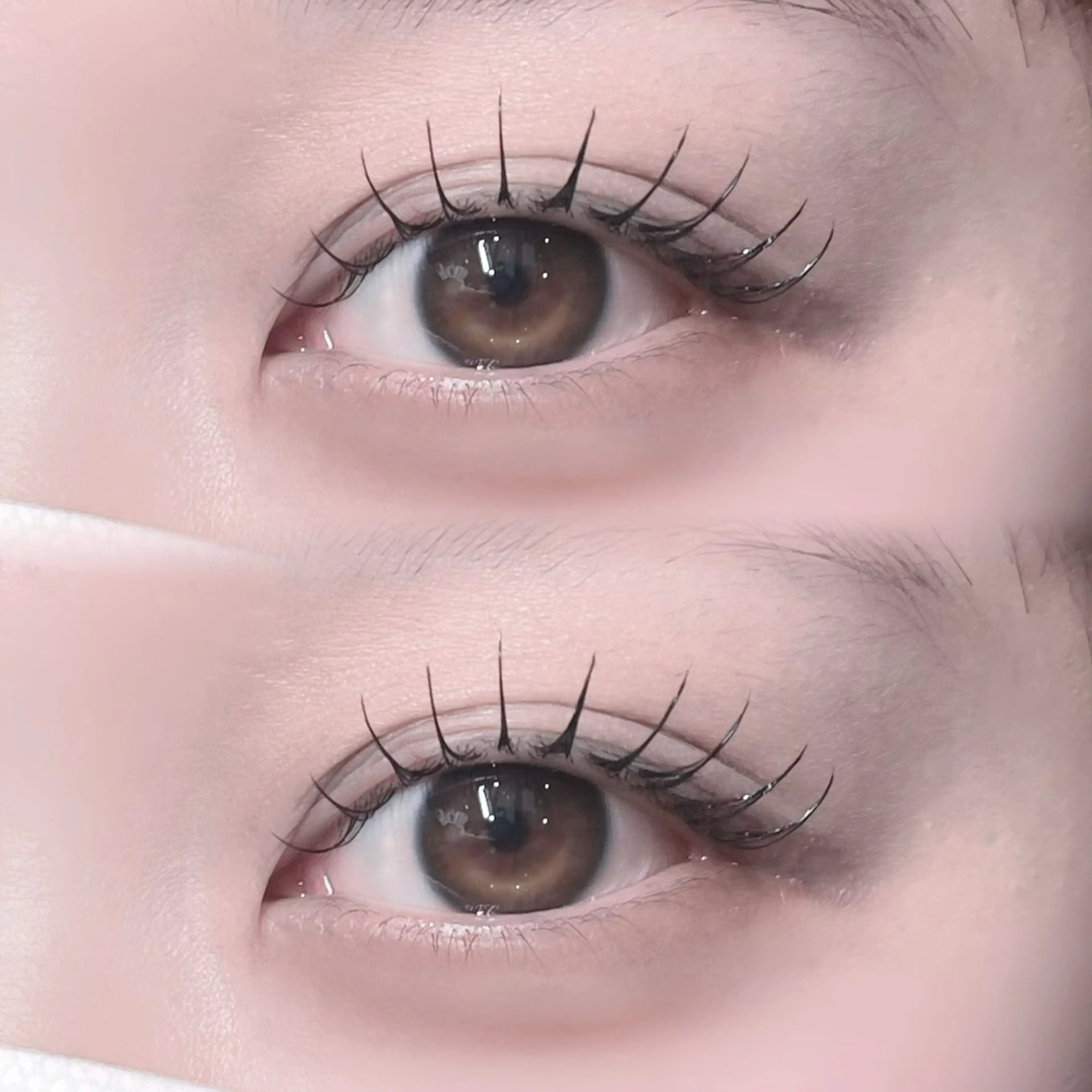 マツエク・マツパ ナチュラル マツエク ひがしの ももかのマツエク・マツパデザイン