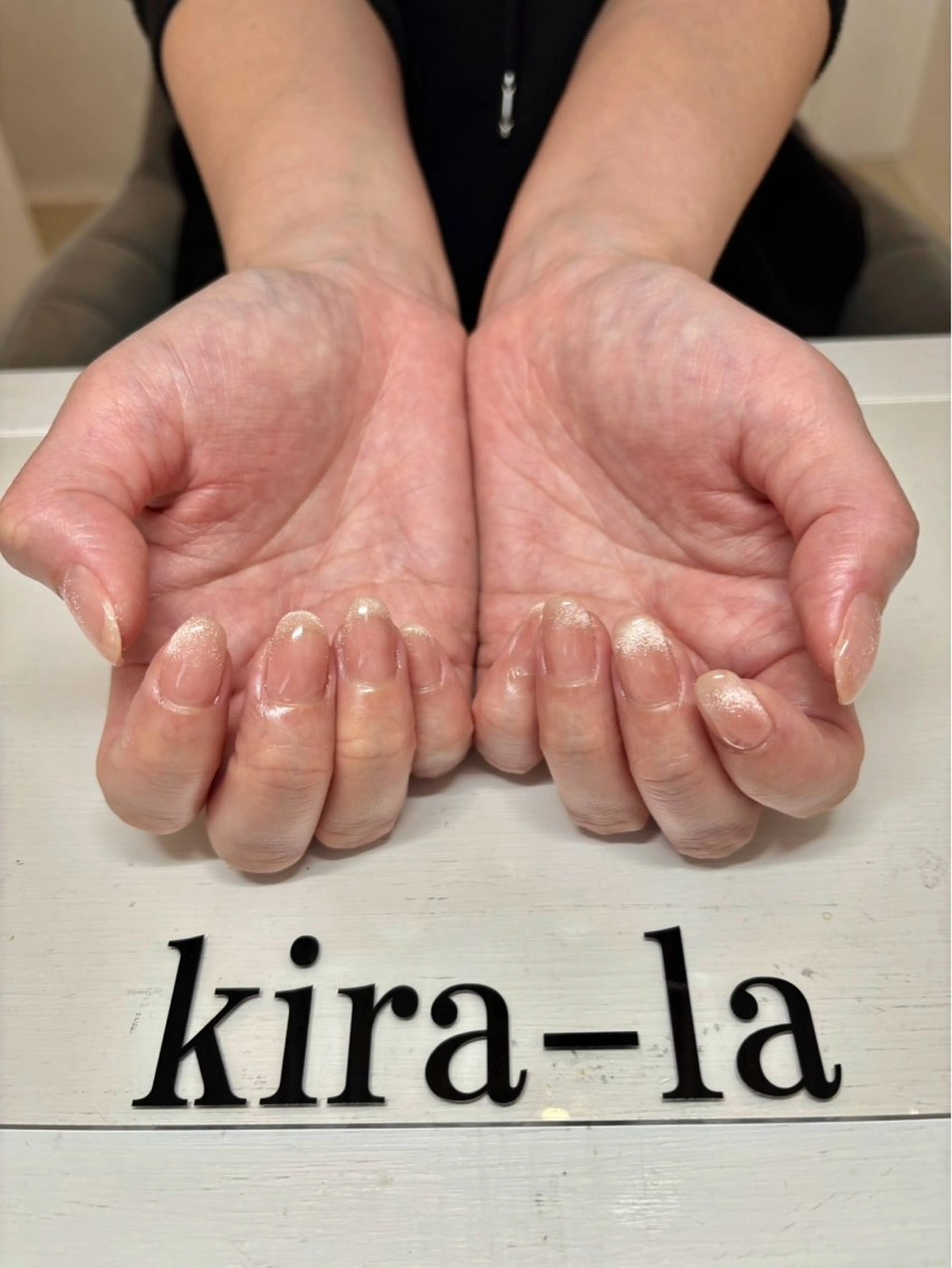 ネイル フレンチネイル kira-la キララ･:*..のネイルデザイン