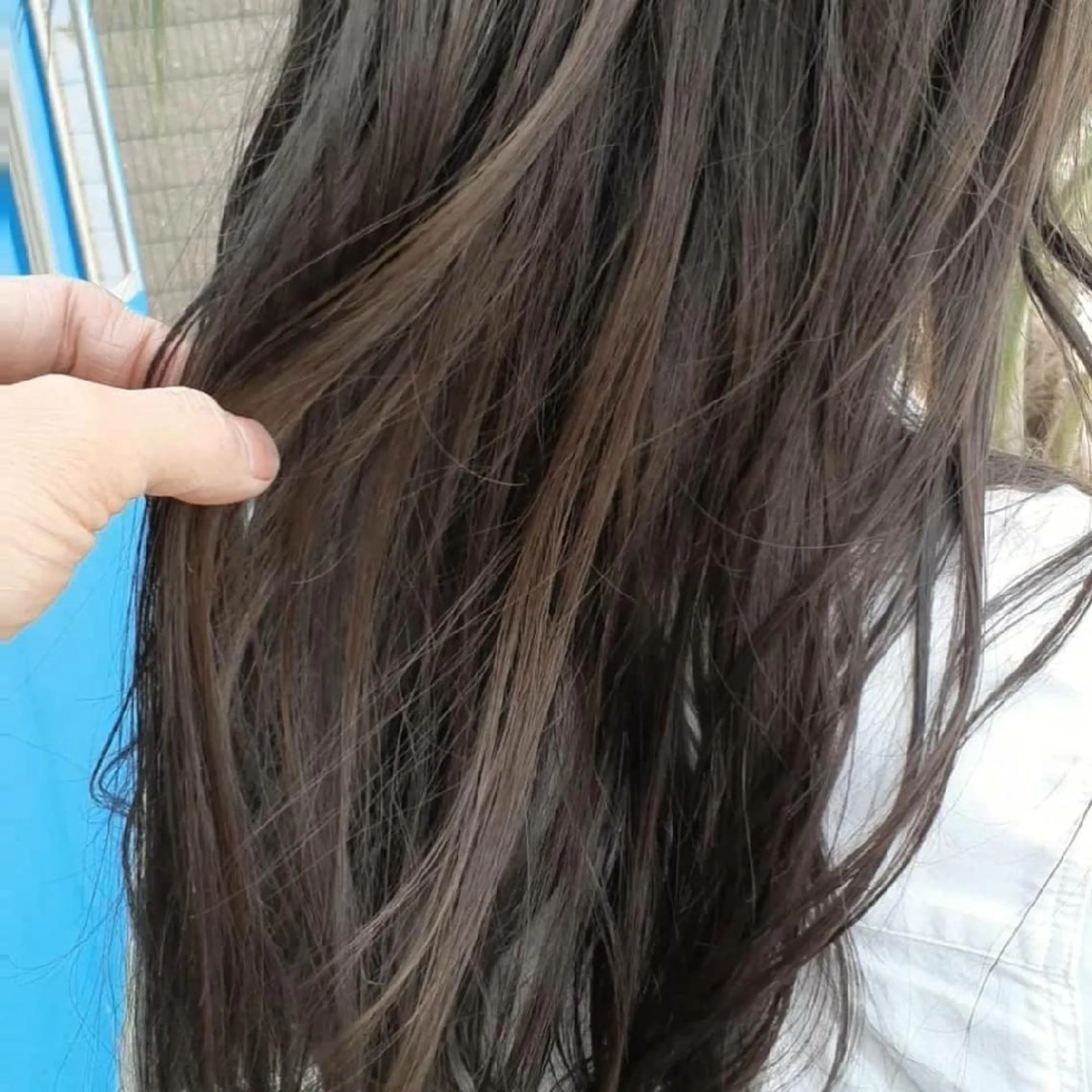 ロング 深澤 春樹のヘアスタイル