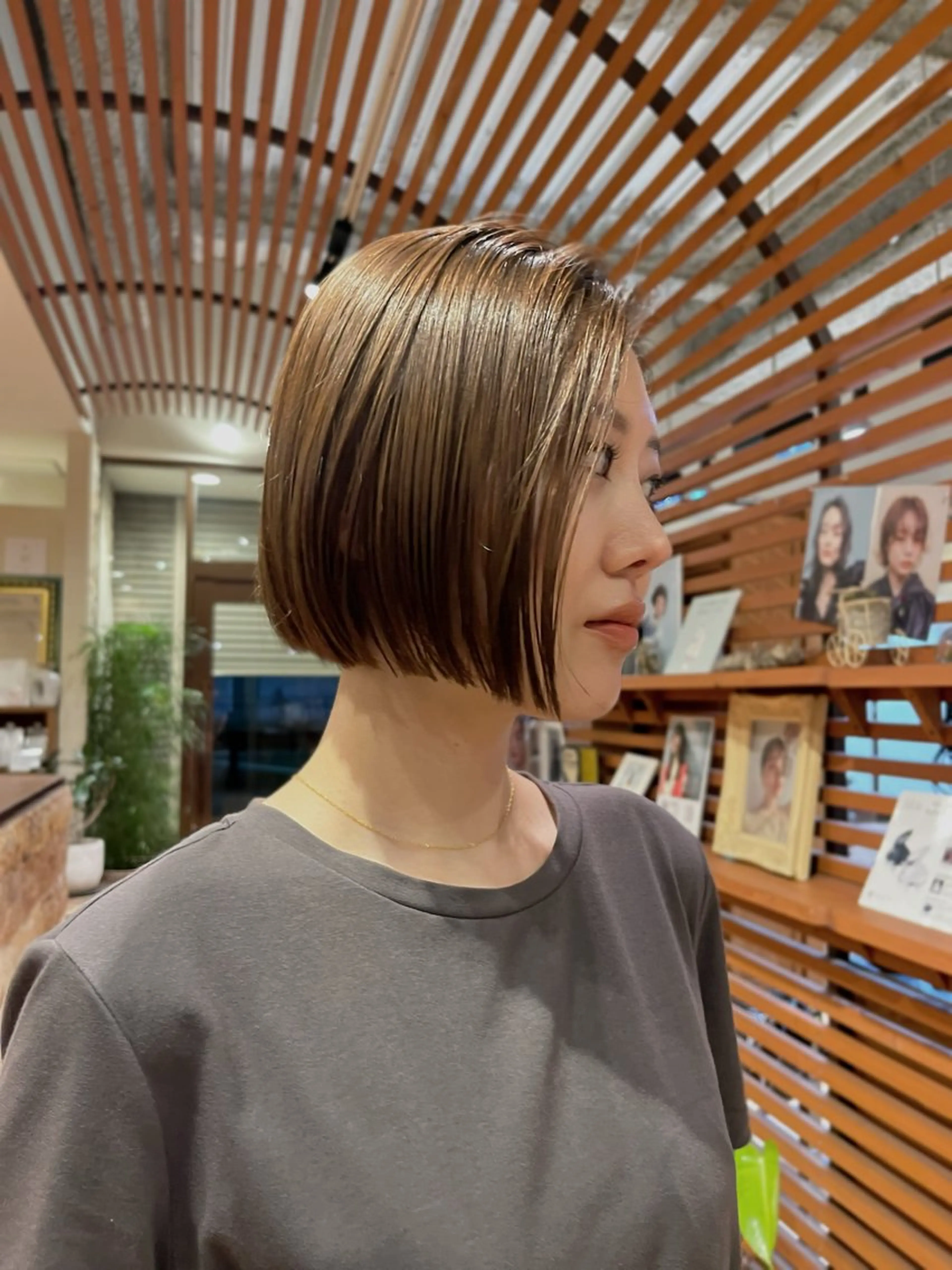 ショート YUI🍊 ボブ/メンズパーマのヘアスタイル