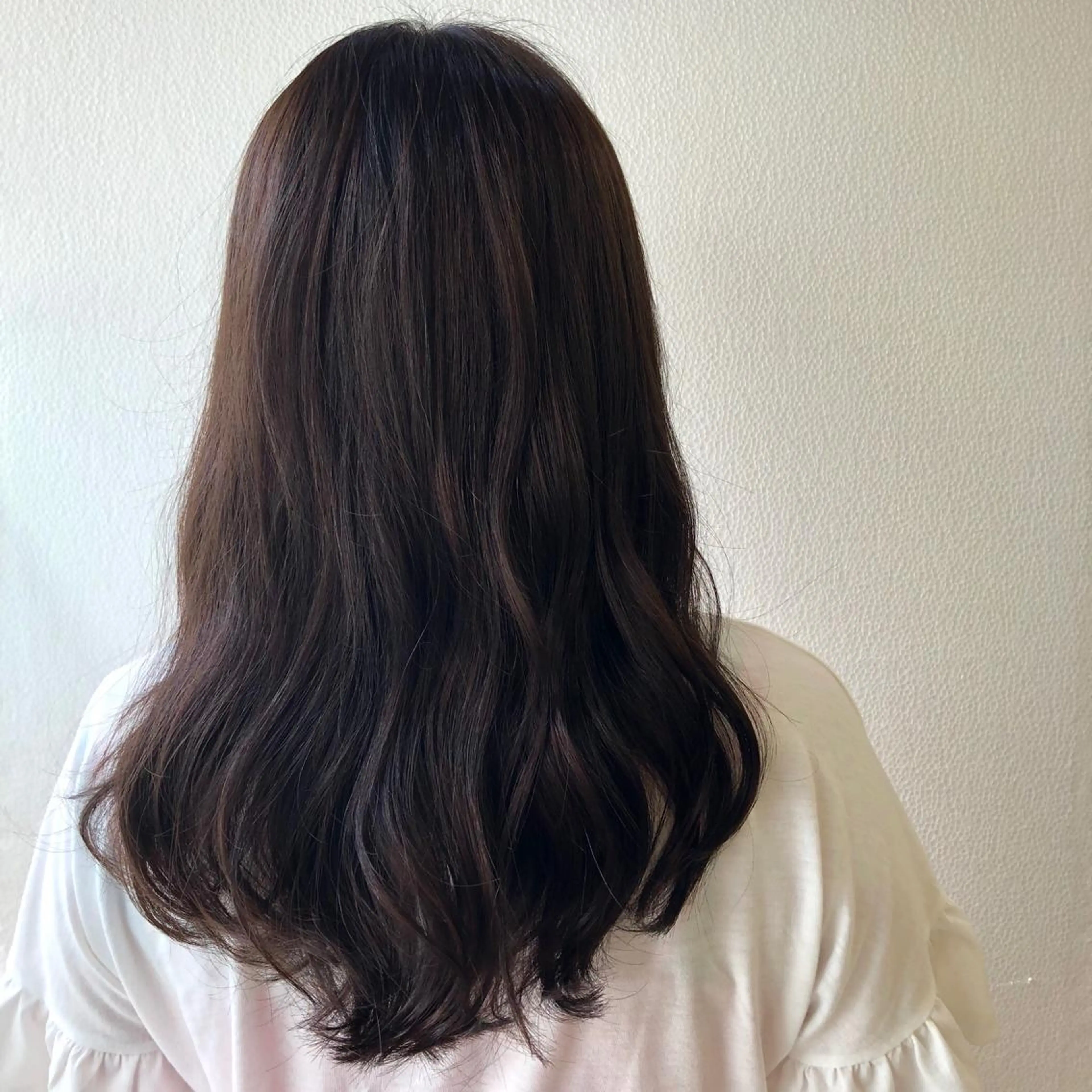 ロング カラー 菅沢 奈生のヘアスタイル