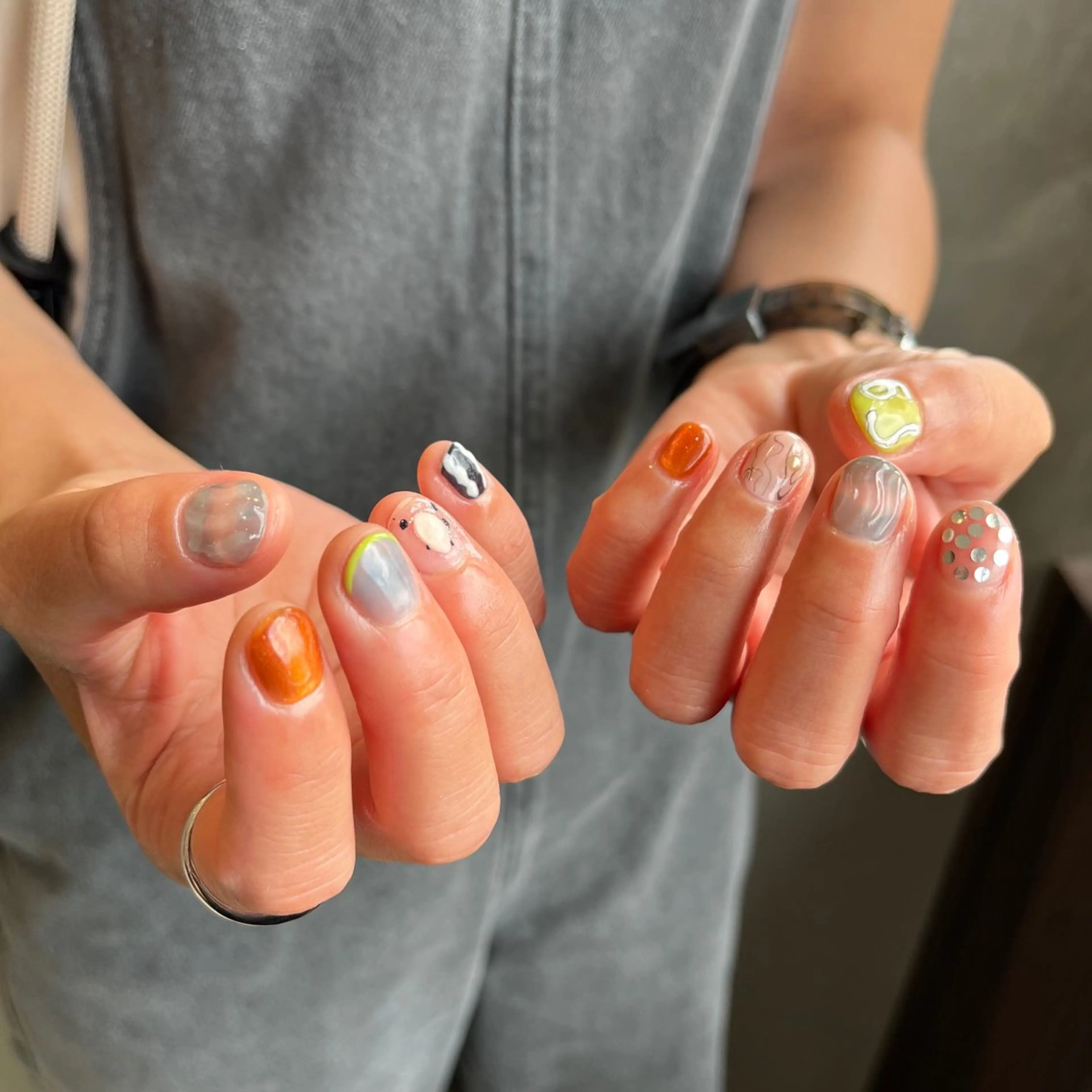 ネイル haruka 🐈のネイルデザイン