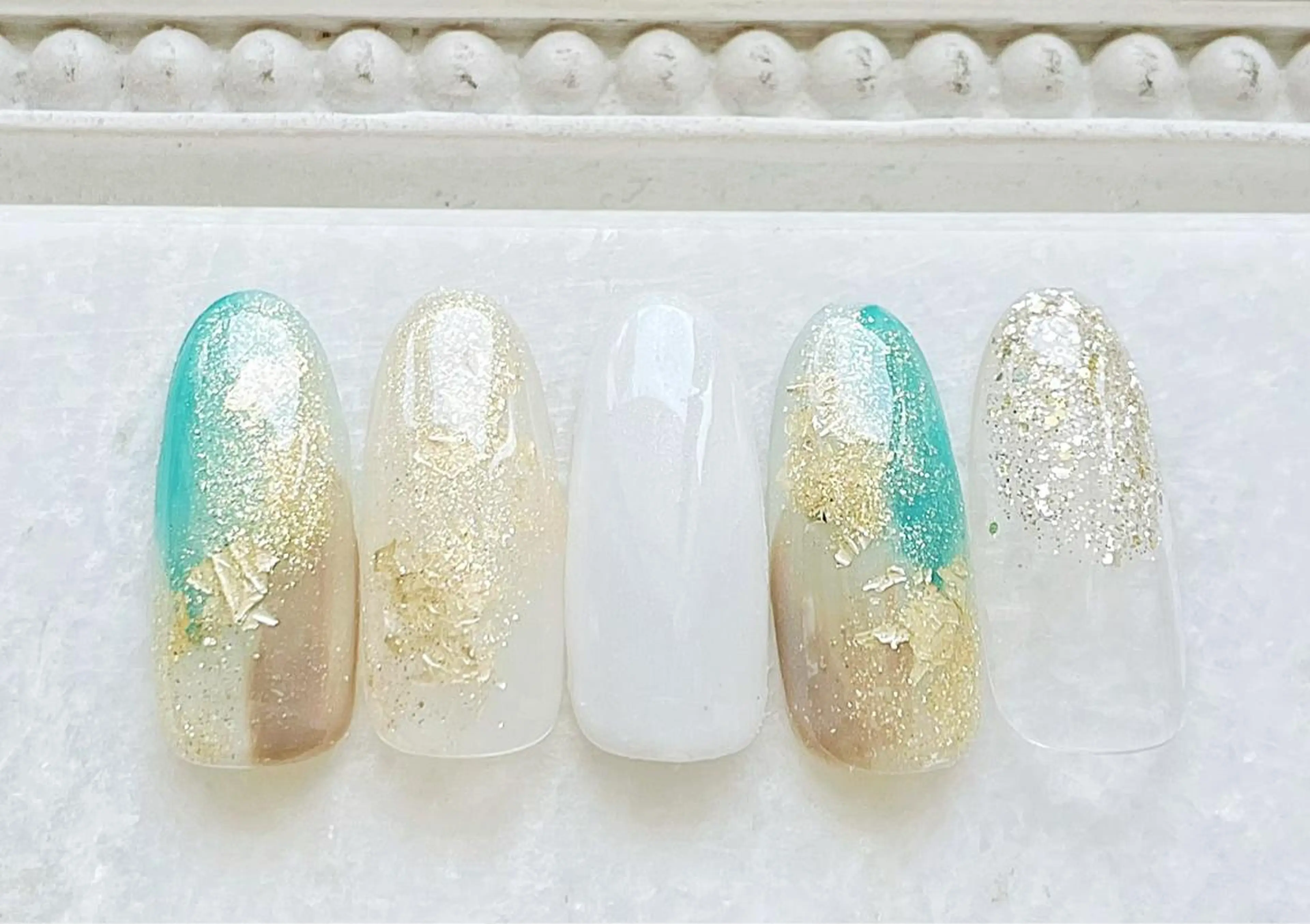 ネイル ジェルネイル ニュアンスネイル パラジェル ハンドネイル Satomi  のネイルデザイン