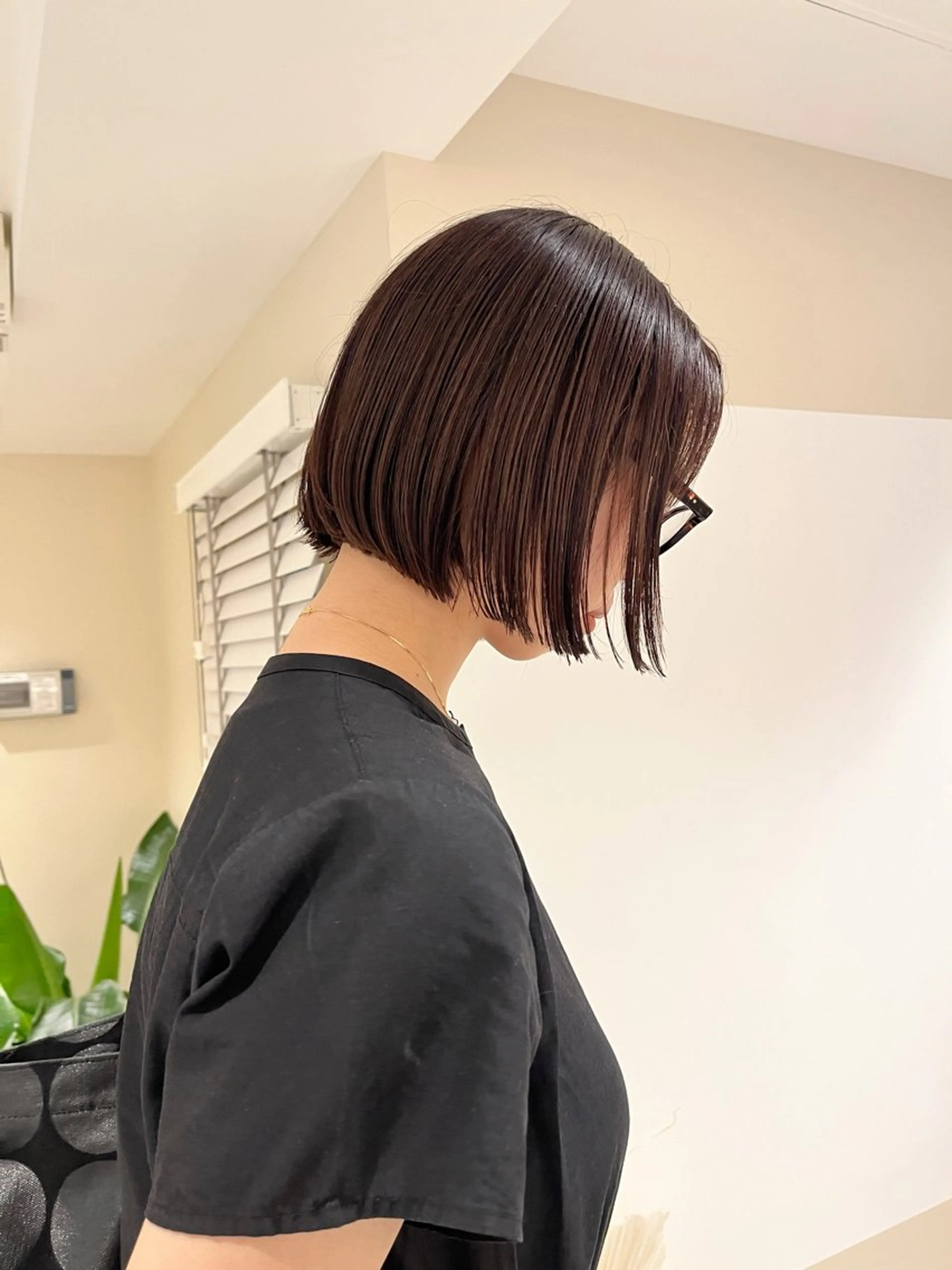 ショート カット ヘアカラー トリートメント Bonheur銀座 /runaのヘアスタイル