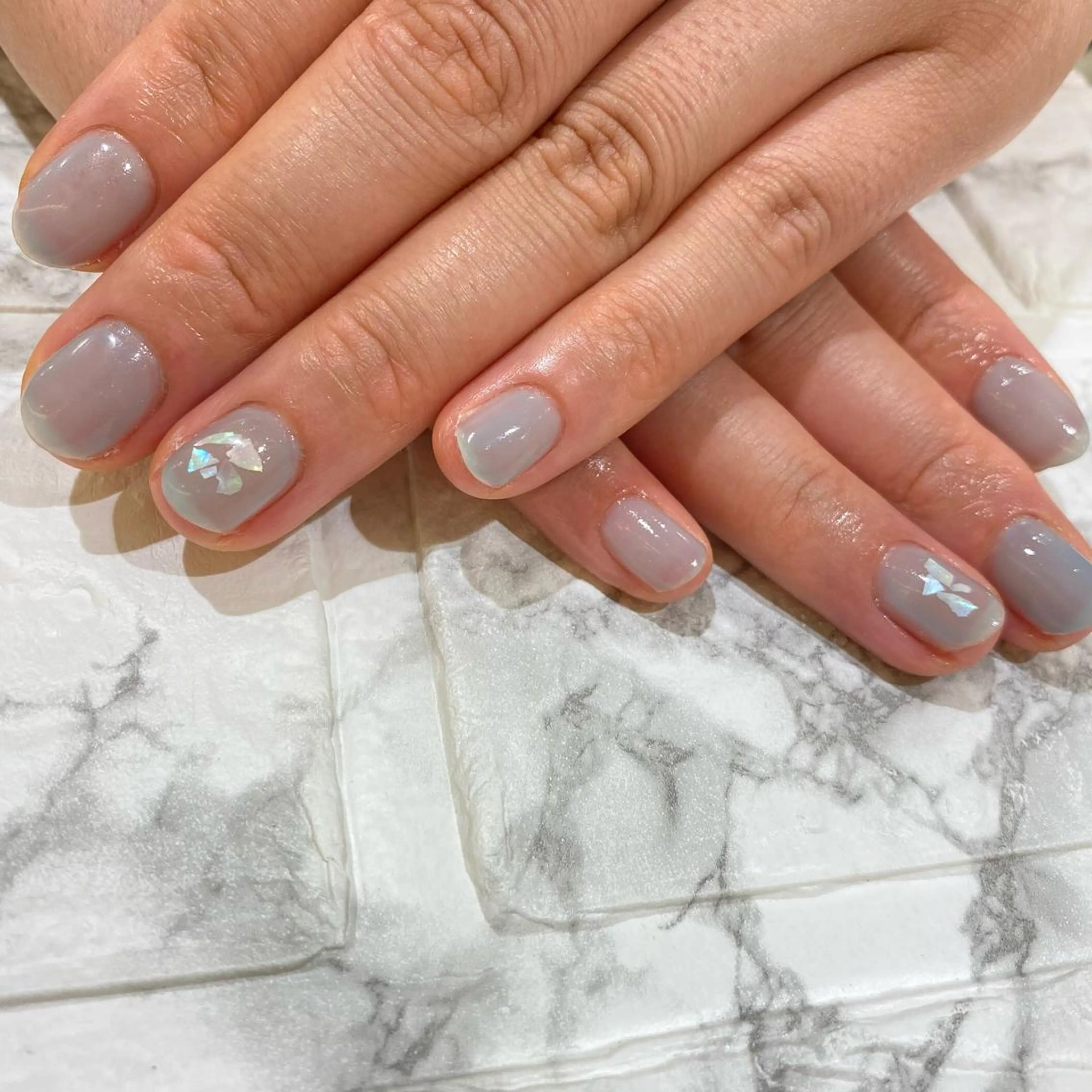 ネイル クリアネイル 🥀たなか れね🍋のマツエク・マツパデザイン