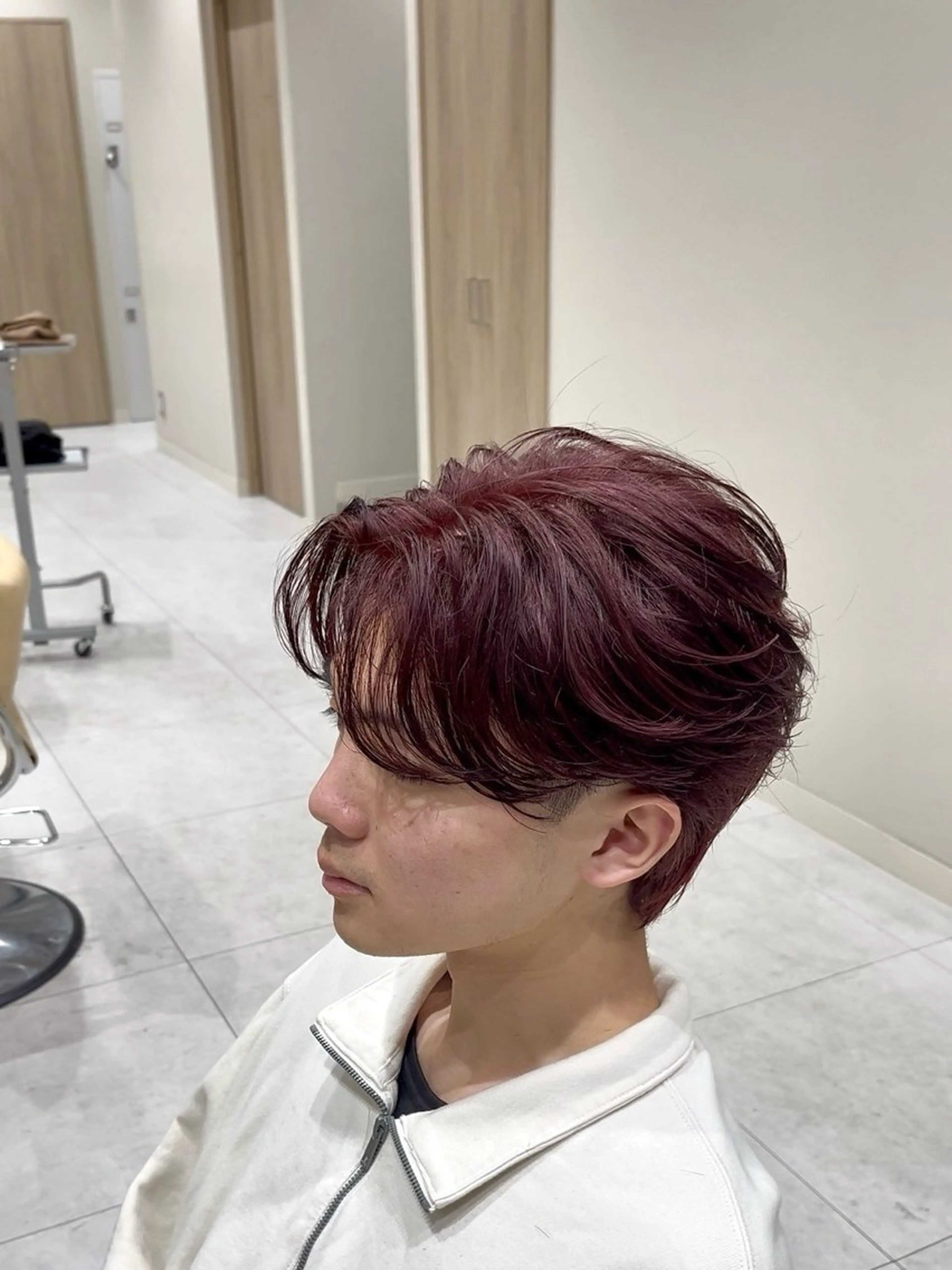 メンズ ヘアカラー 若見 直樹のヘアスタイル