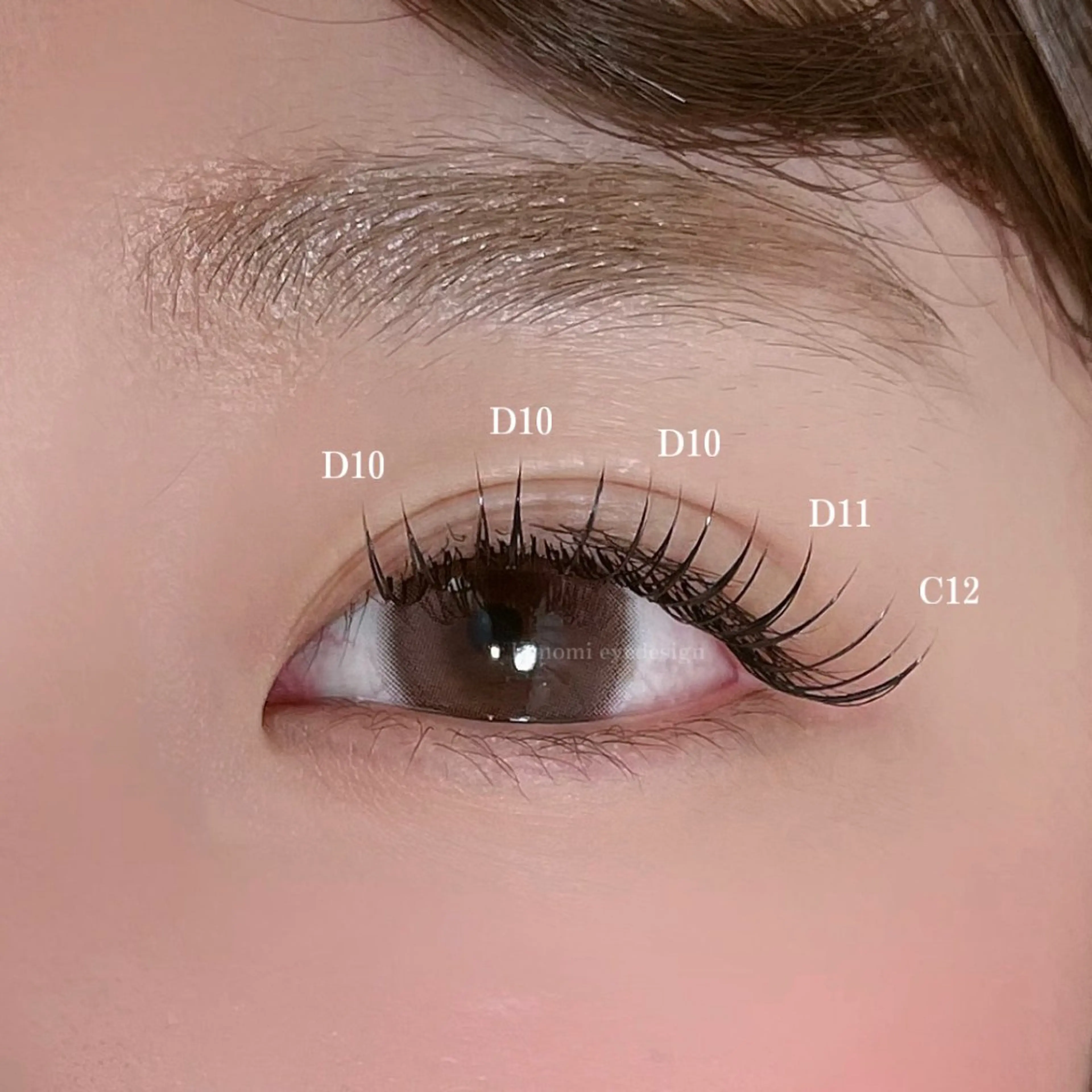 マツエク・マツパ konomi 🧁 神戸三宮のマツエク・マツパデザイン