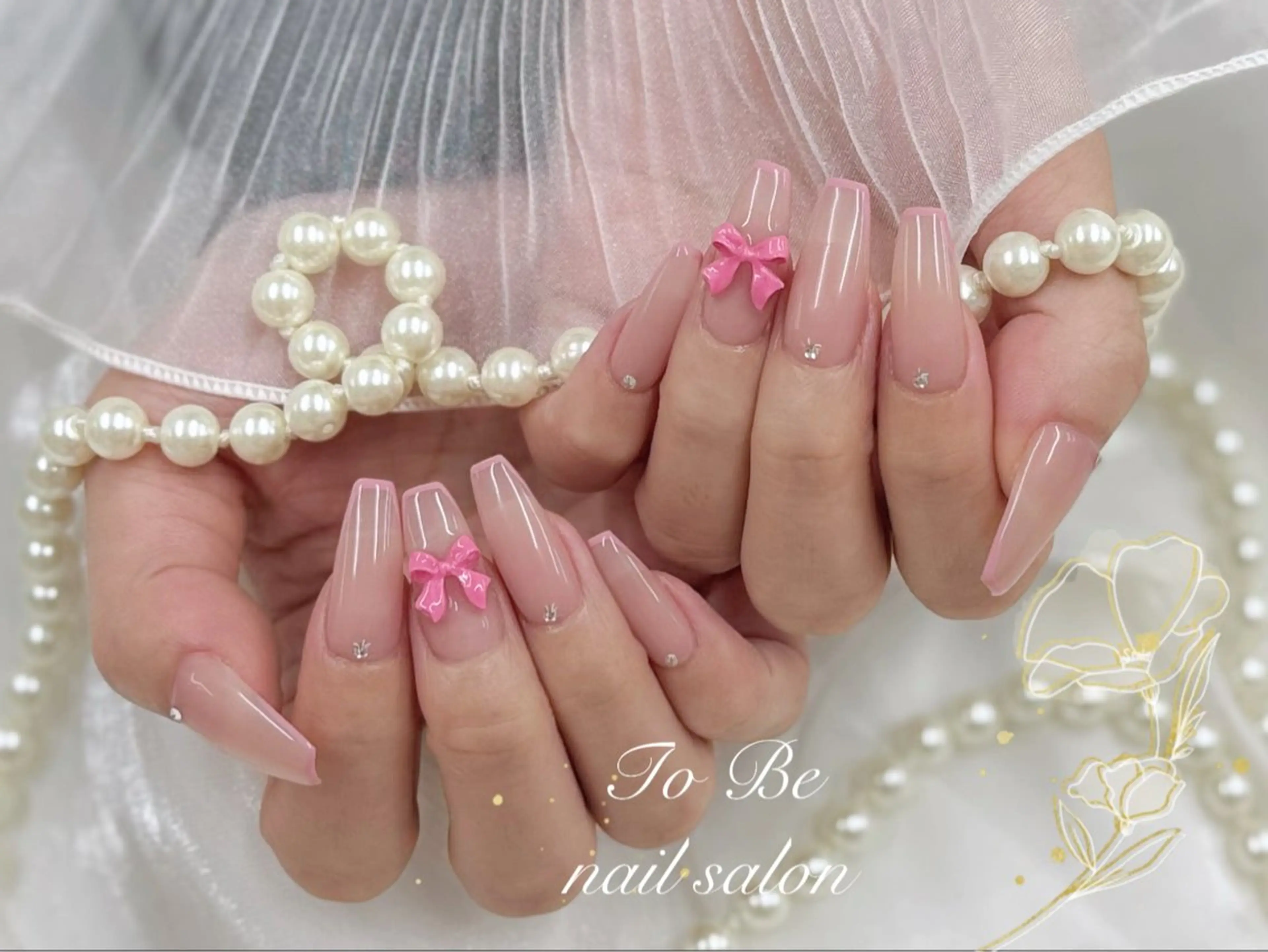 ネイル ハンドネイル Nail Salon To Be珈月のネイルデザイン