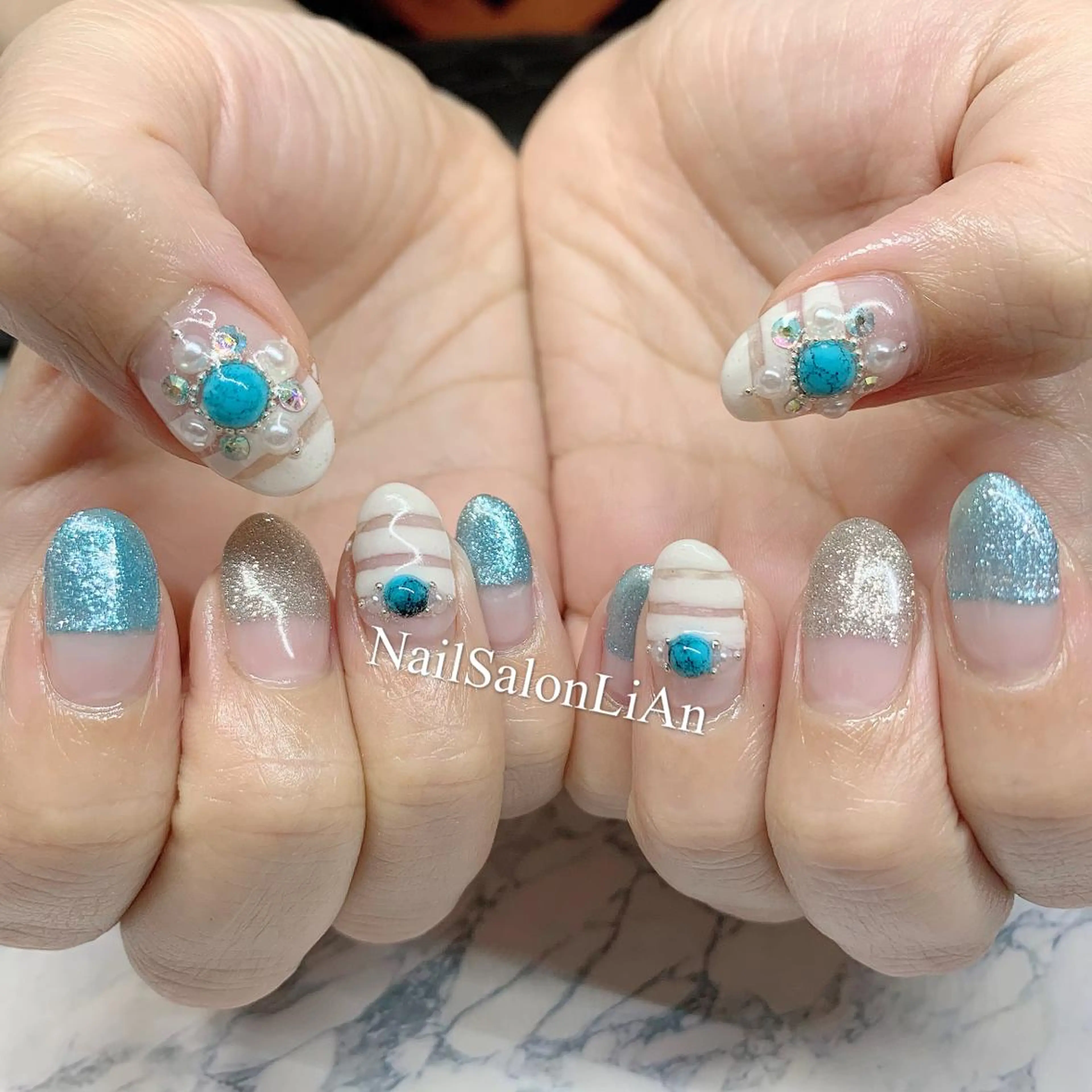 ネイル ハンドネイル NailSalon LiAnのネイルデザイン