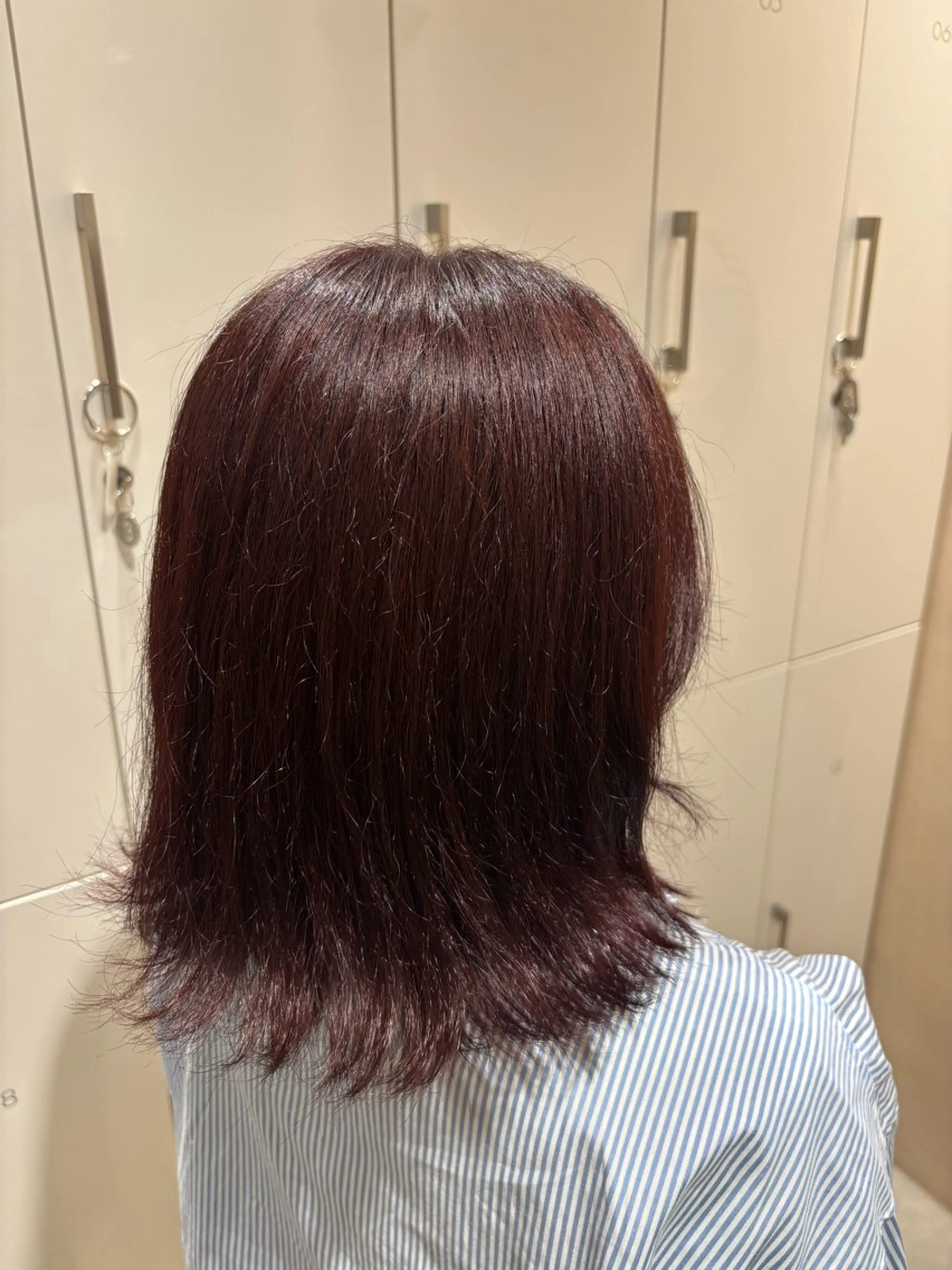 ショート カラー ヘアカラー 田中 理菜のヘアスタイル