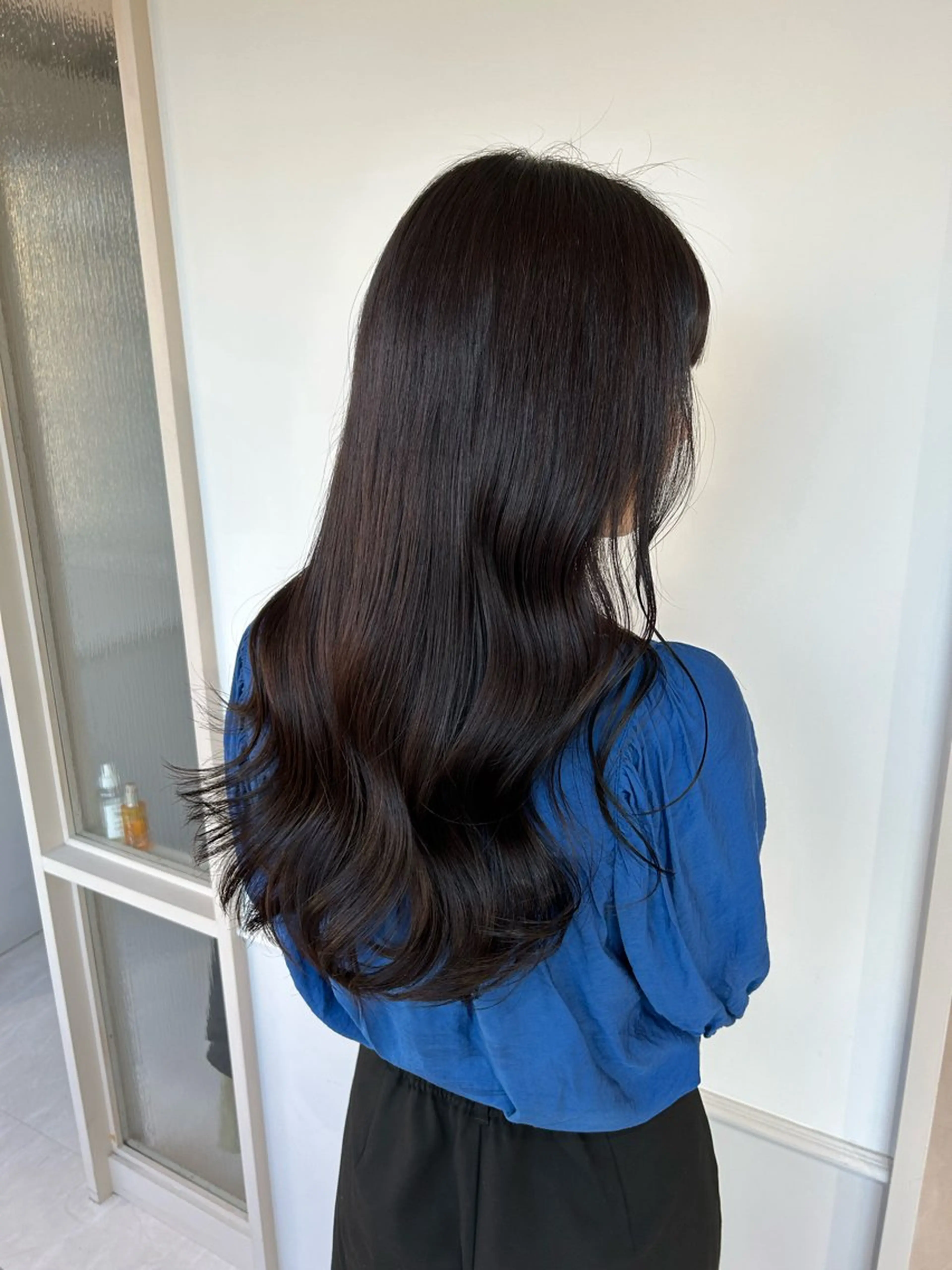 ロング カラー 瀬戸 昭秀のヘアスタイル