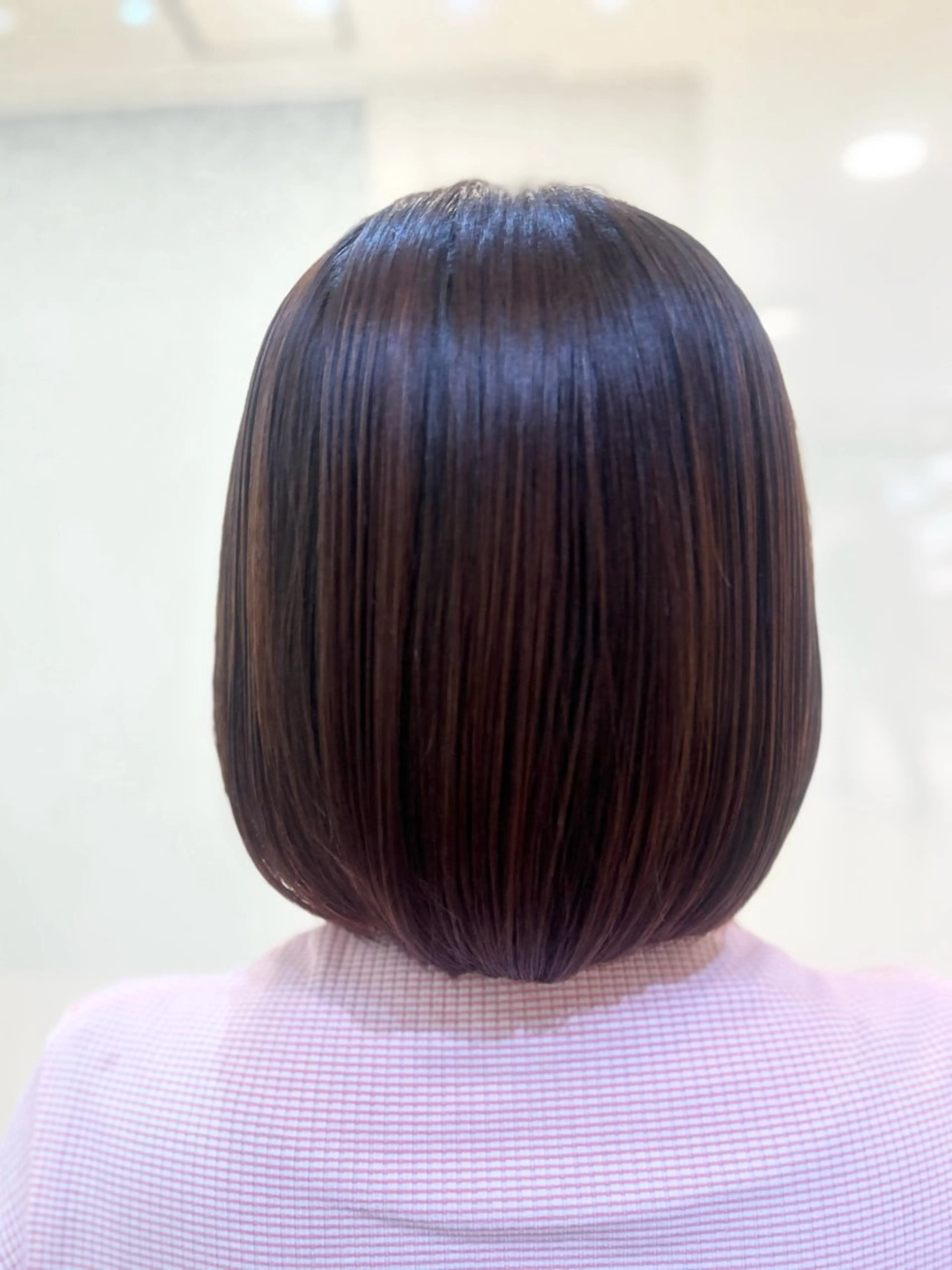 ショート カラー 縮毛矯正/髪質改善/ 艶髪ササキナツミのヘアスタイル