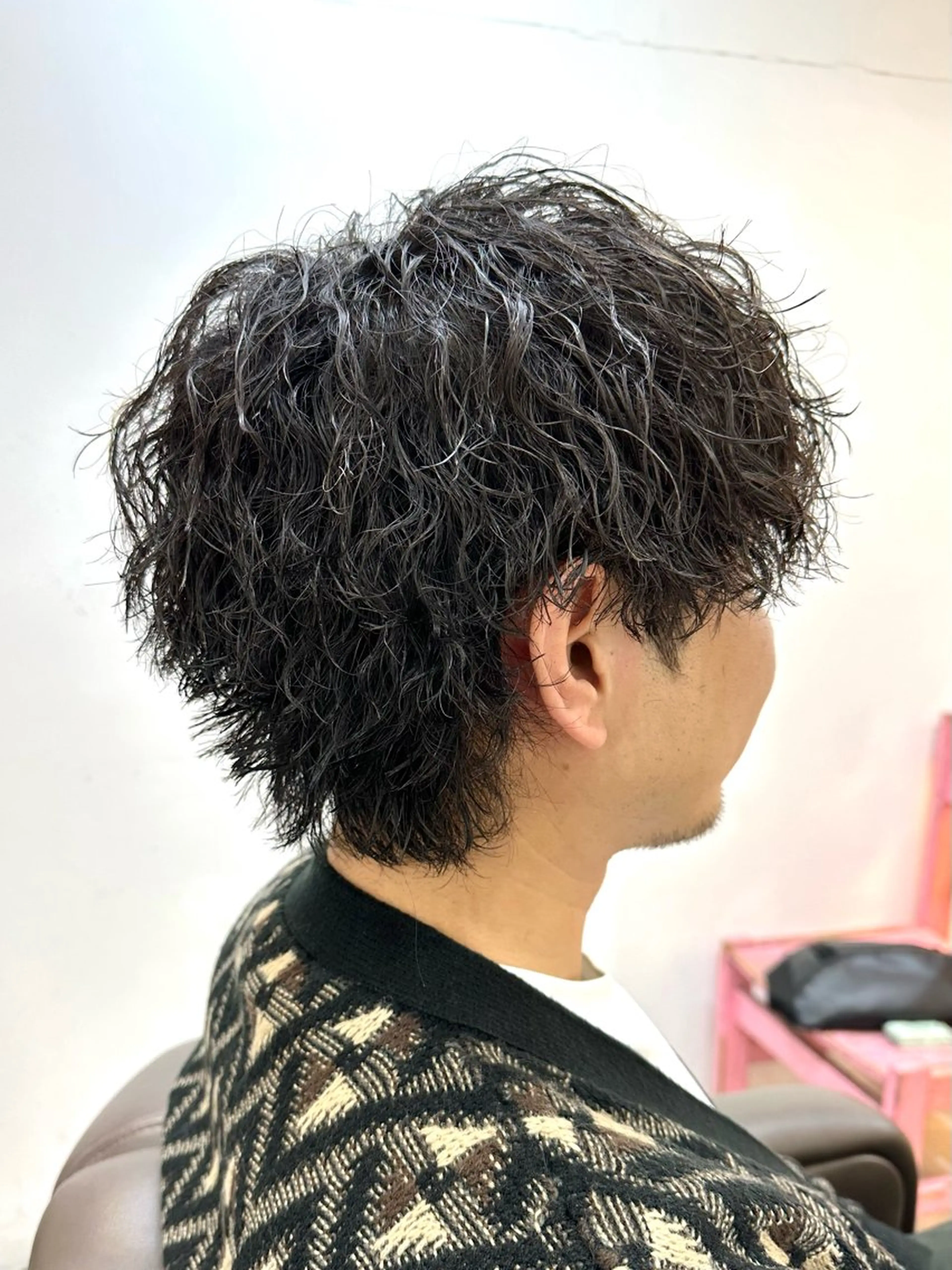ショート パーマ メンズ カット パーマ 渋谷/メンズ専門 美容師🍚ふみやのヘアスタイル