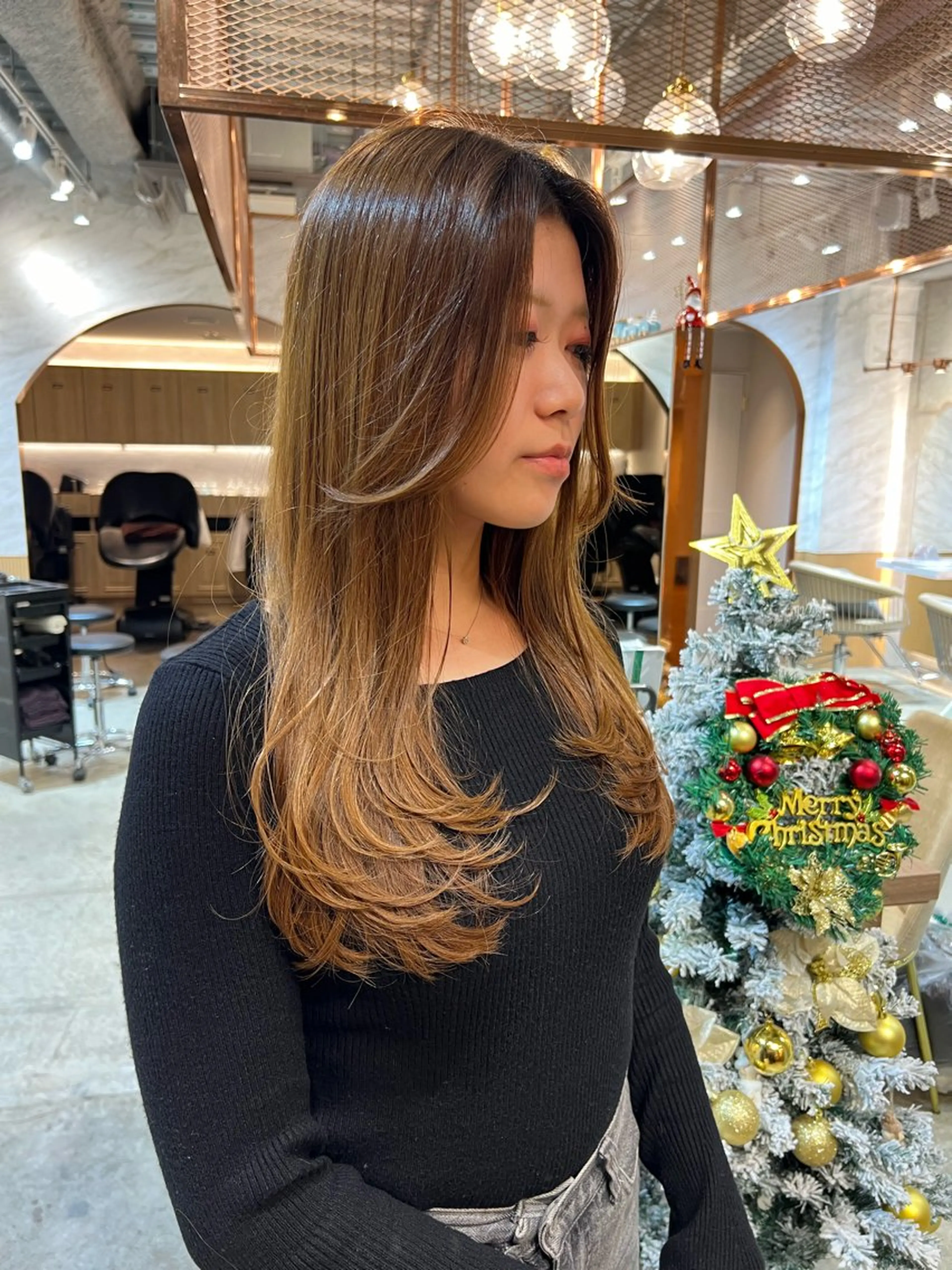 ロング 韓国ヘア🇰🇷/縮 毛矯正🫧/木村和生のヘアスタイル