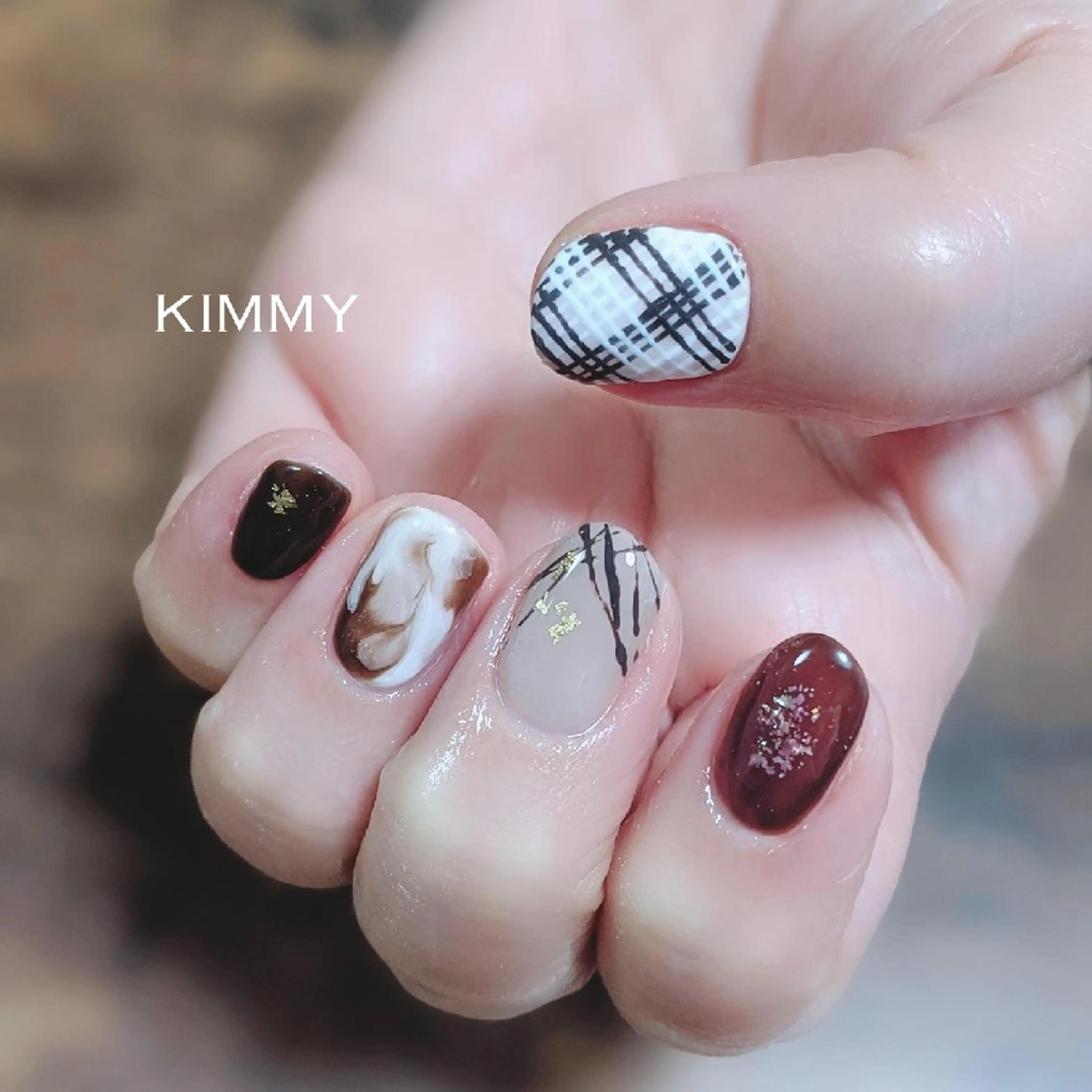ネイル ハンドネイル kimmy nailsのネイルデザイン