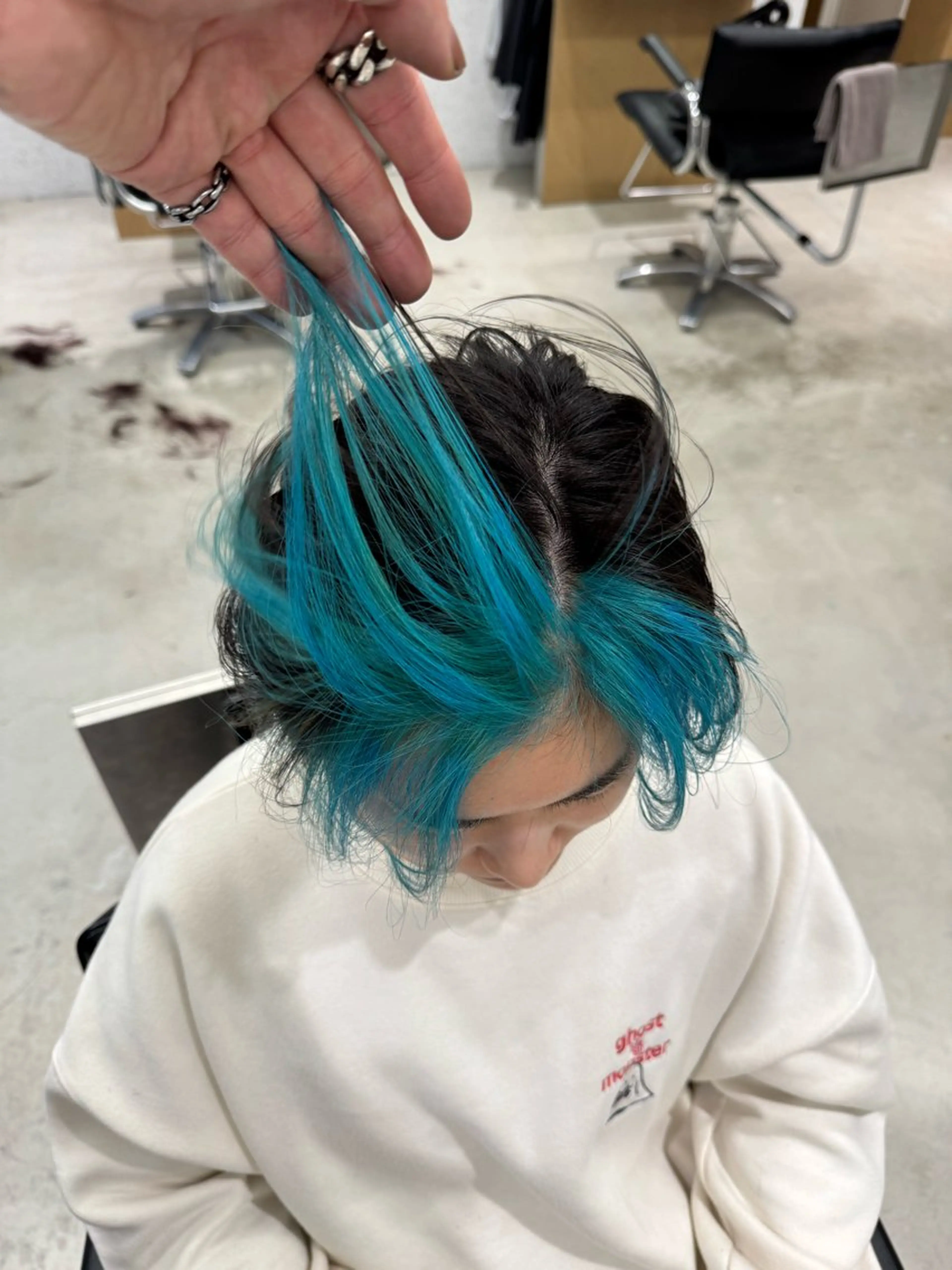 ショート カラー カット ヘアカラー トリートメント ショート/茅ヶ崎 タカハシ タクロウのヘアスタイル