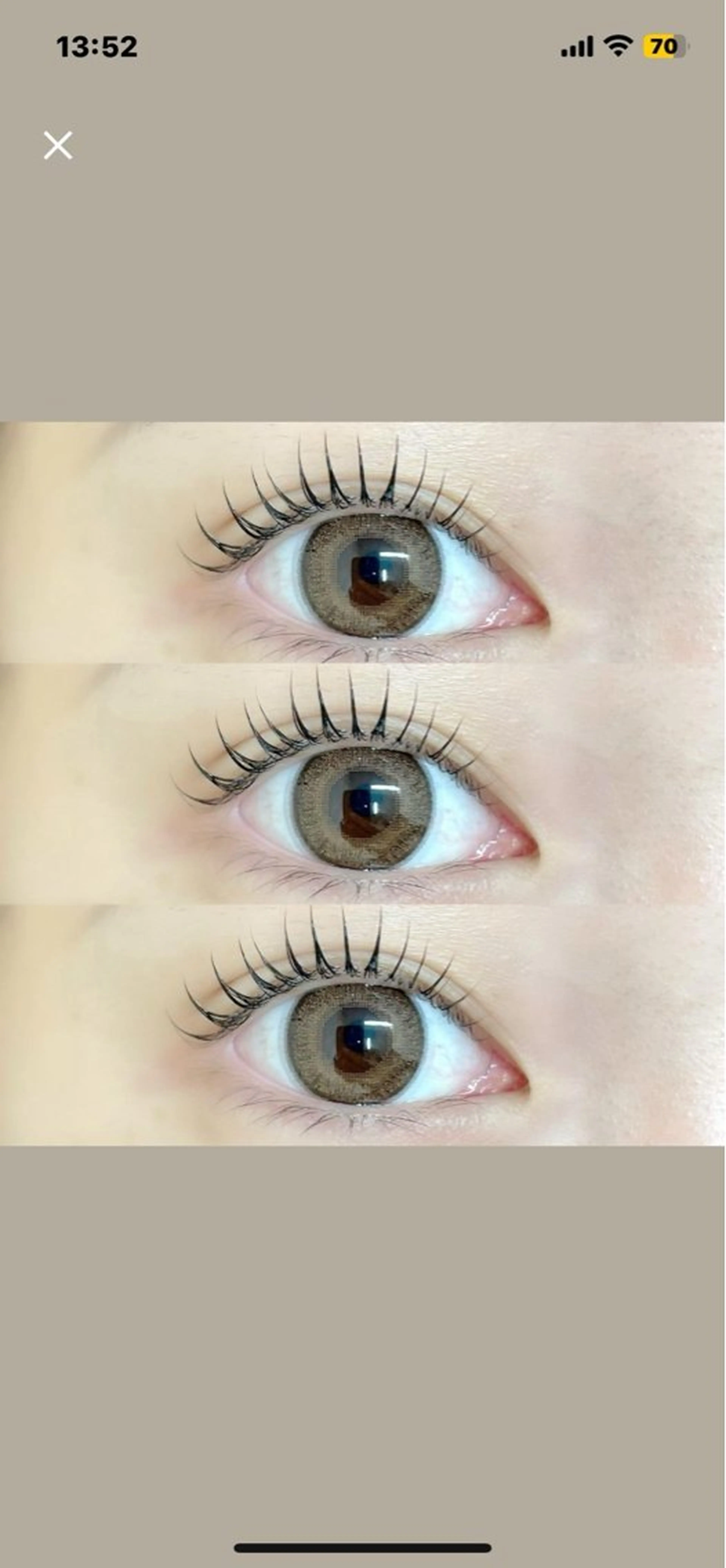 💙次世代まつげパーマ上💙の写真