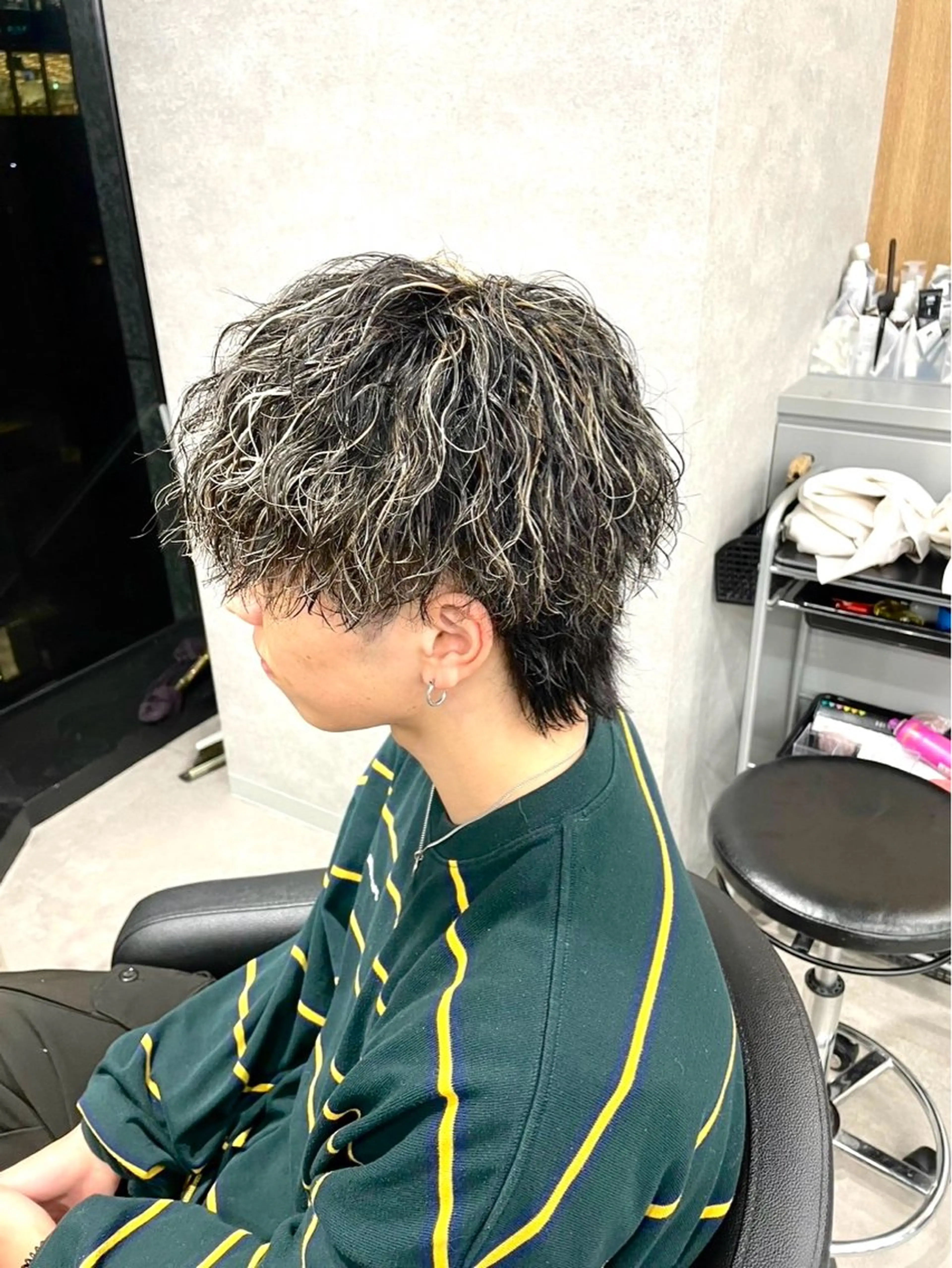 カラー パーマ メンズ カット パーマ メンズパーマ全般/ 似合わせ/ジョウのヘアスタイル