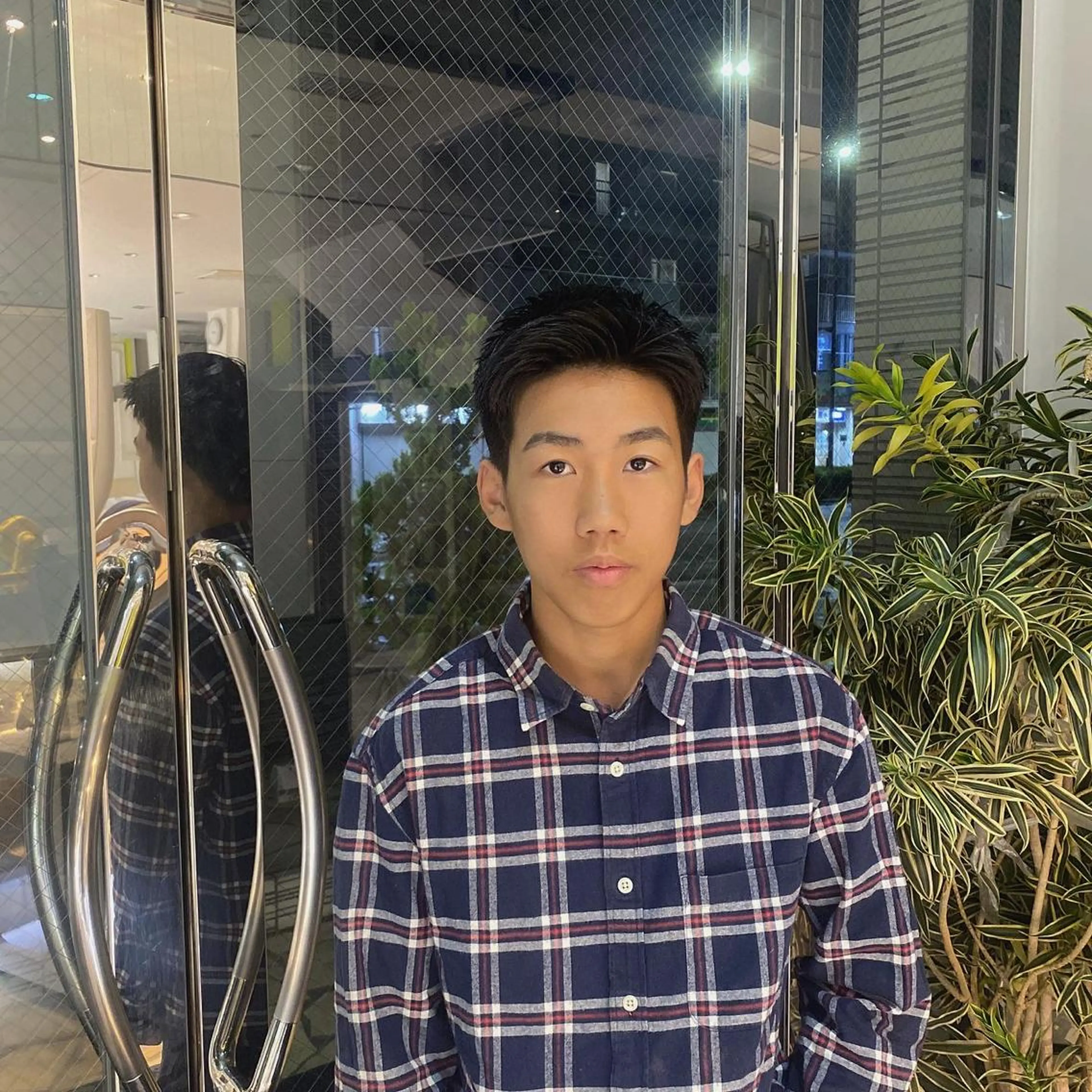 メンズ j-sure所属・サントス 芳美のヘアスタイル