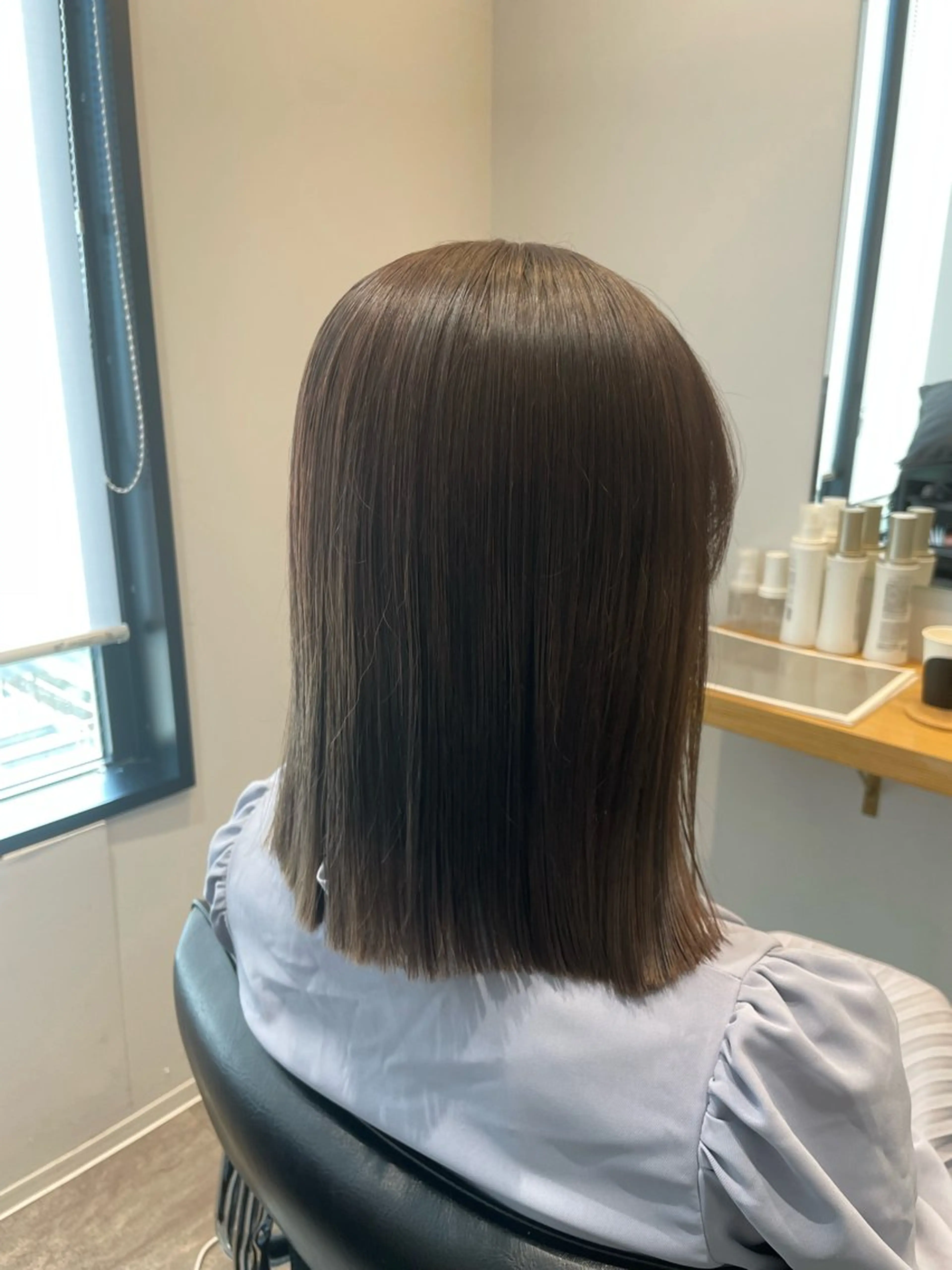 ミディアム Jr.stylist 彩乃のヘアスタイル