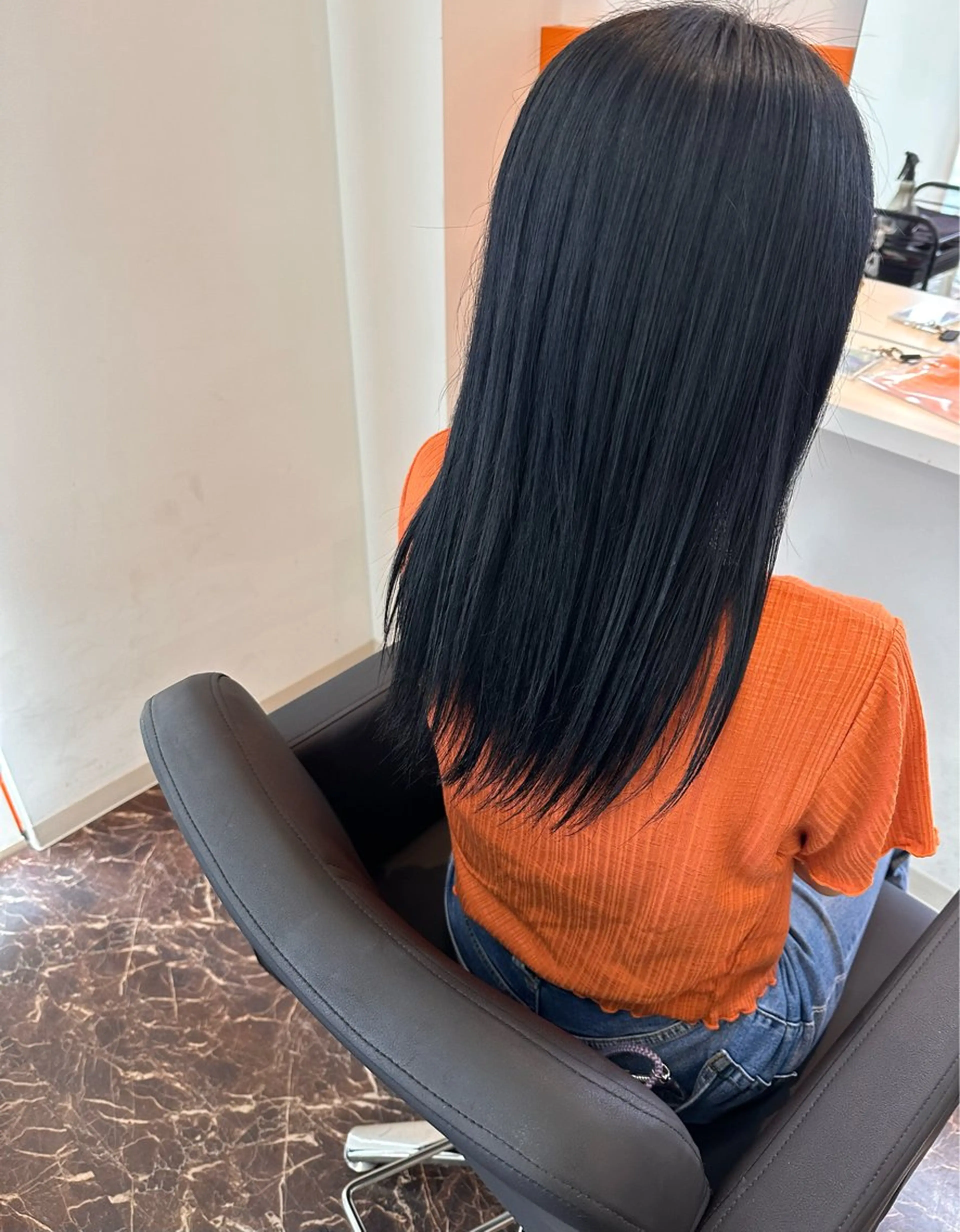 セミロング 韓国ヘア🇰🇷 Misuzuのヘアスタイル