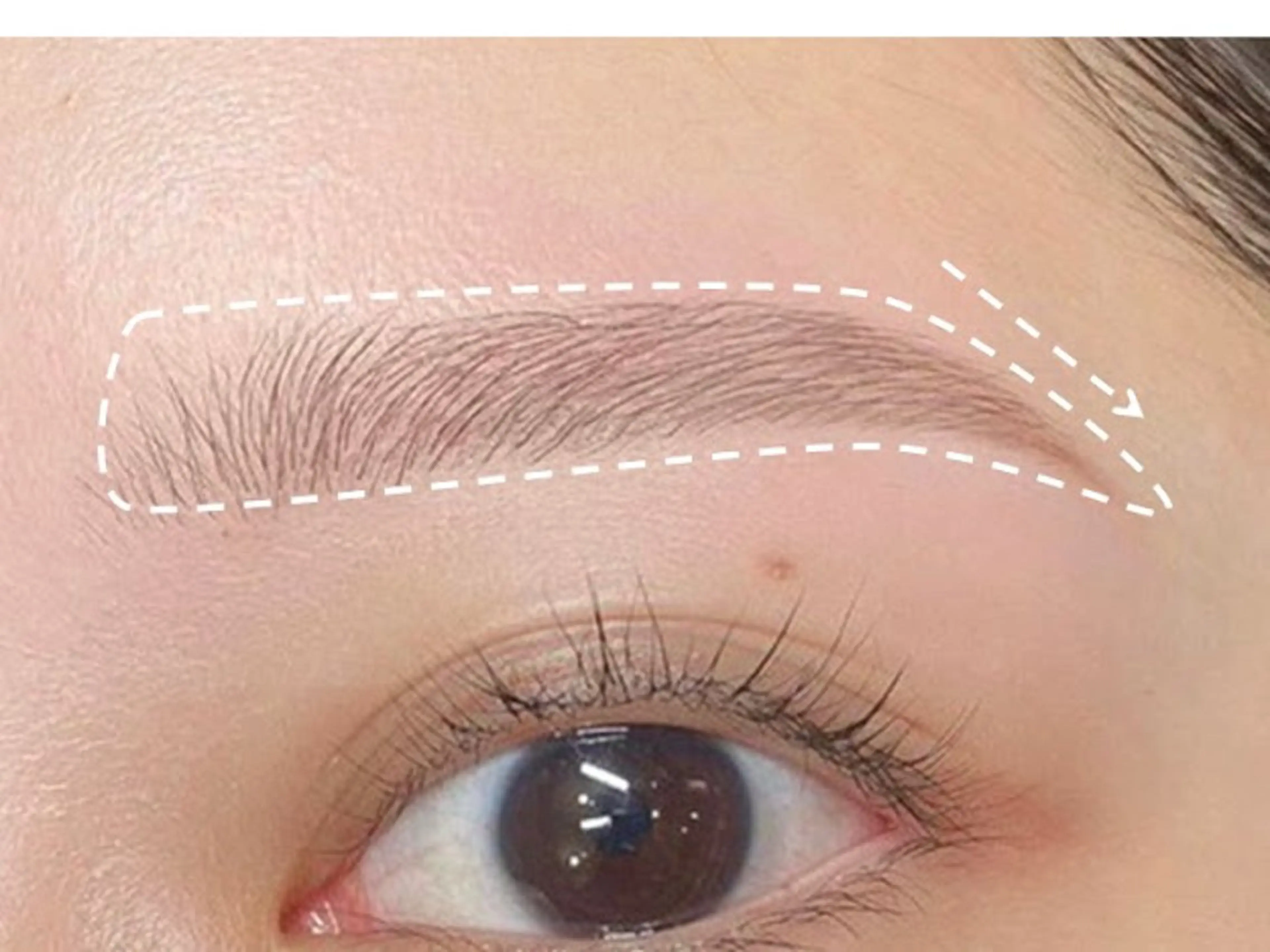 アイブロウ カワイイ保証⭐️🪄 natsumeの眉毛・アイブロウイメージ