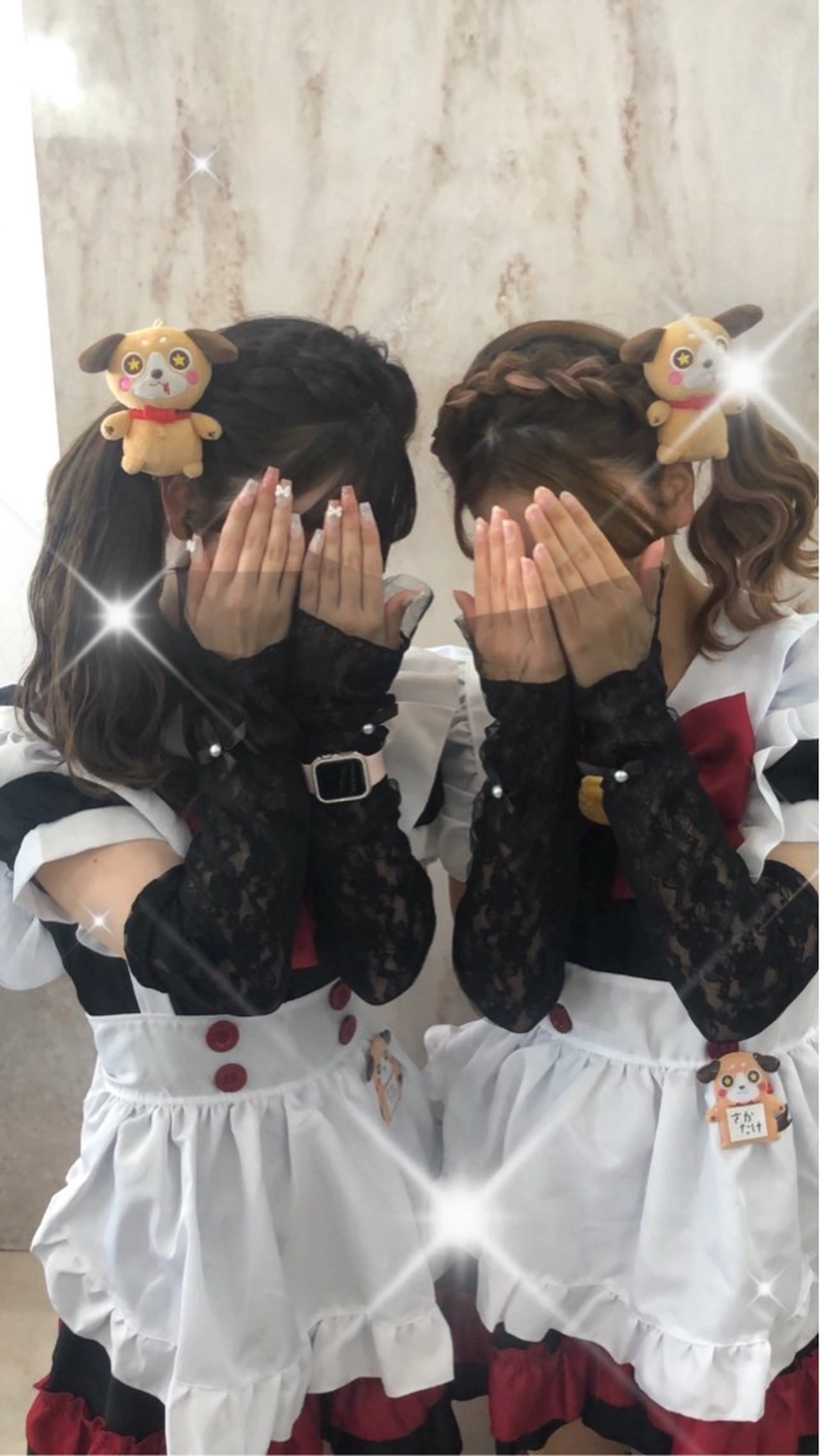 ヘアアレンジ lovis🧸ゆうあ 🧸/透明感カラーのヘアスタイル