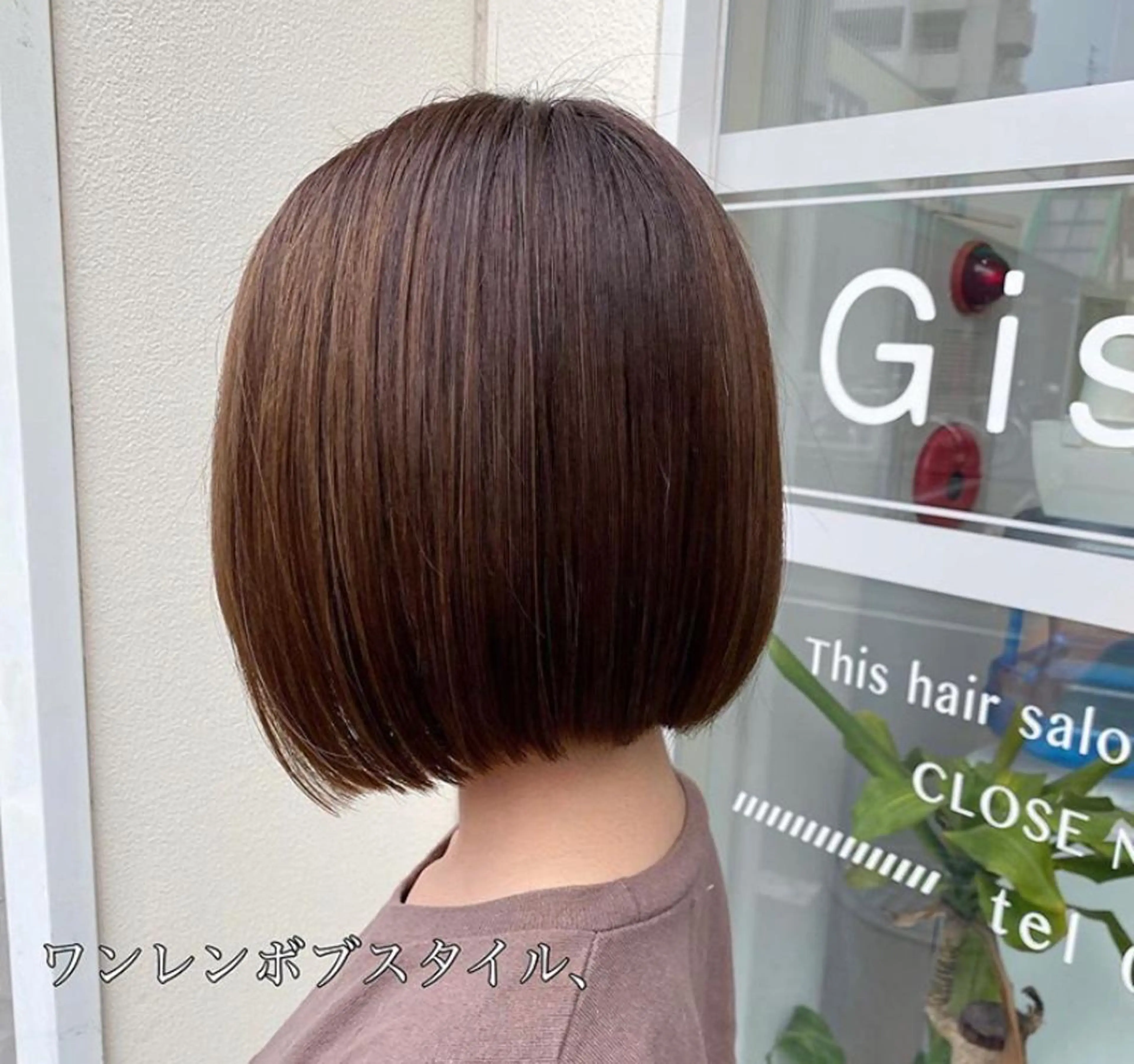ショート カラー jill by gisel＿奥家のヘアスタイル