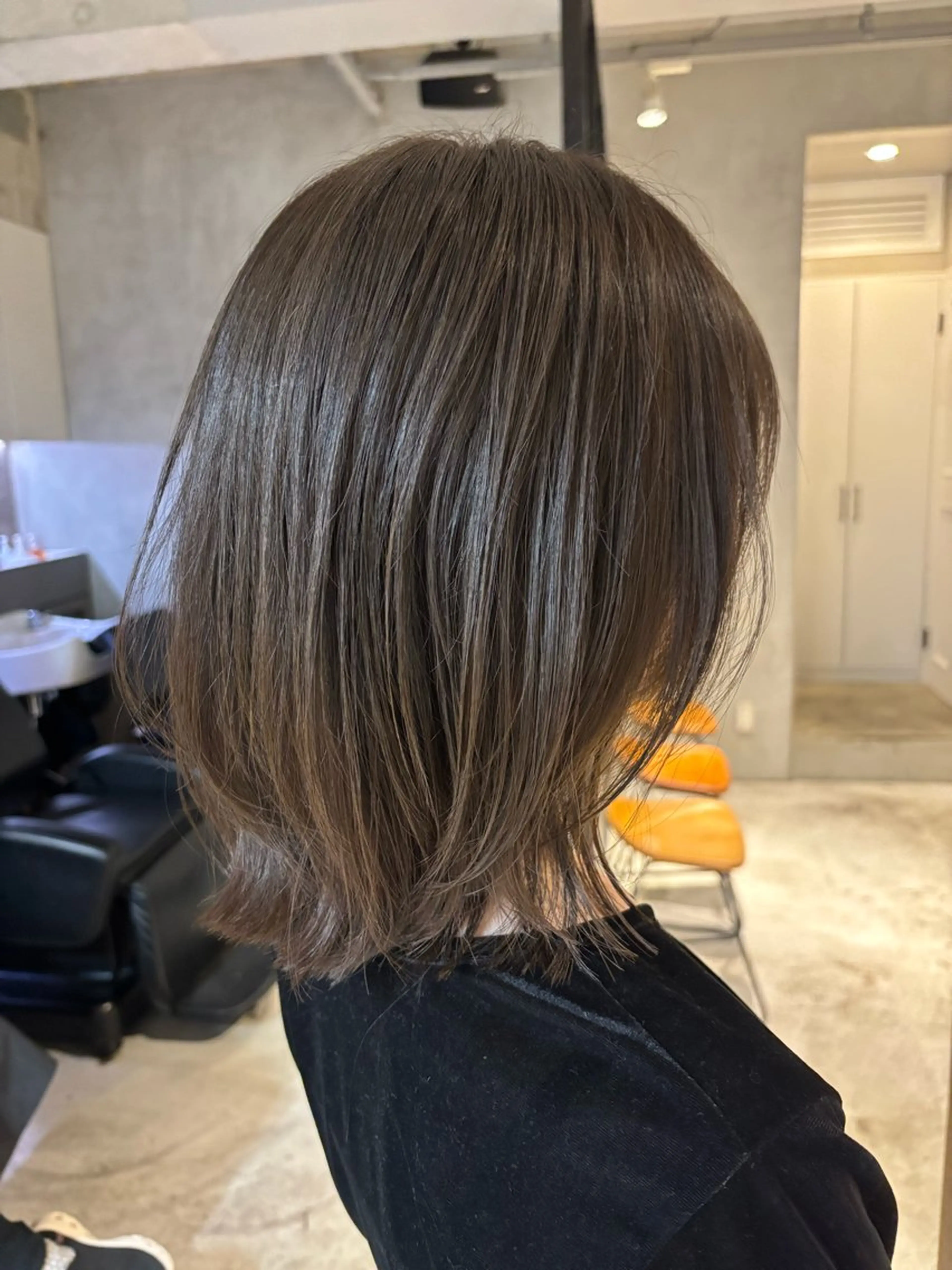 ミディアム ヘアカラー elima. 池田紗矢香💝のヘアスタイル