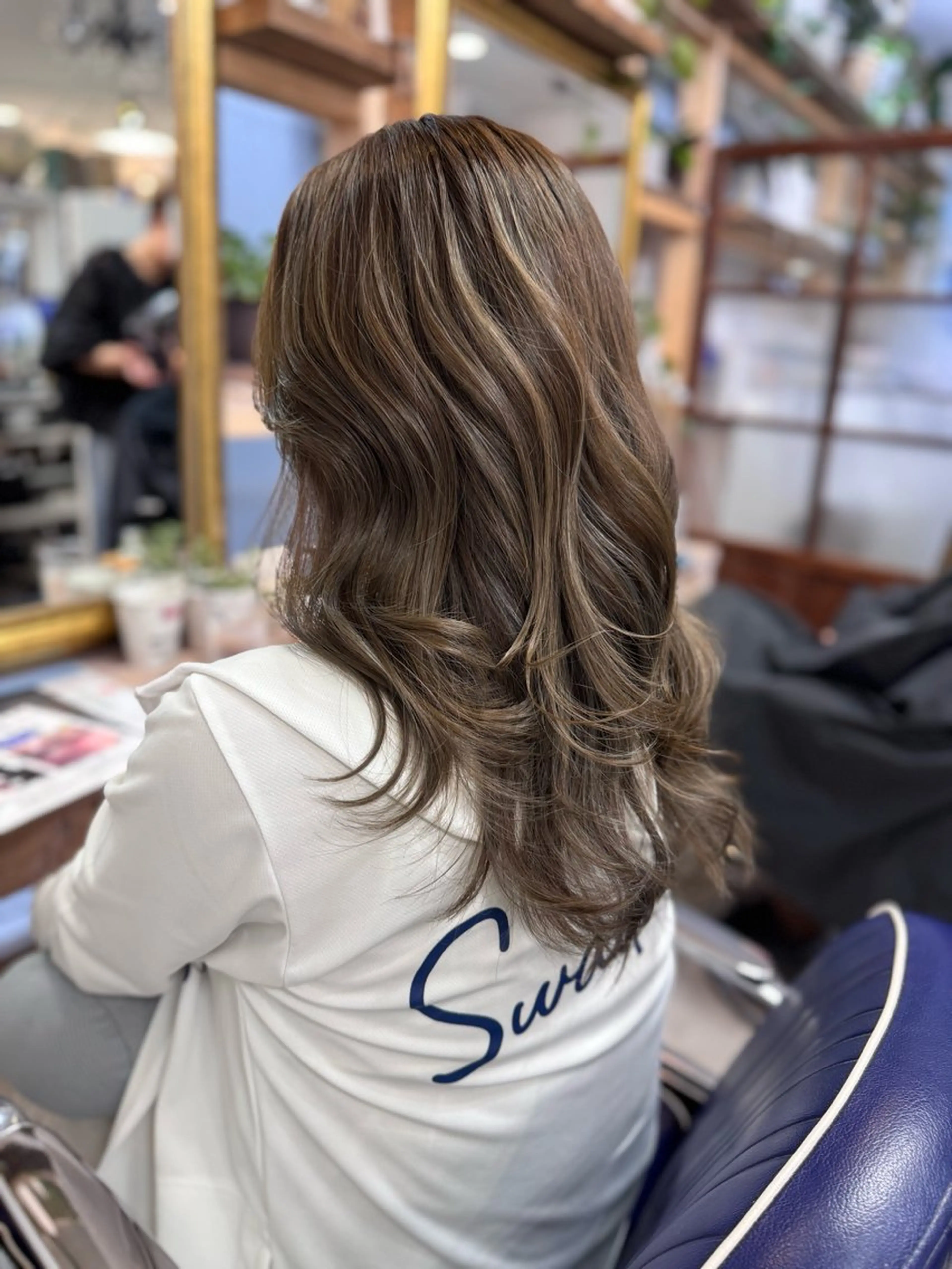 ロング ヘアカラー 仲田 大記のヘアスタイル