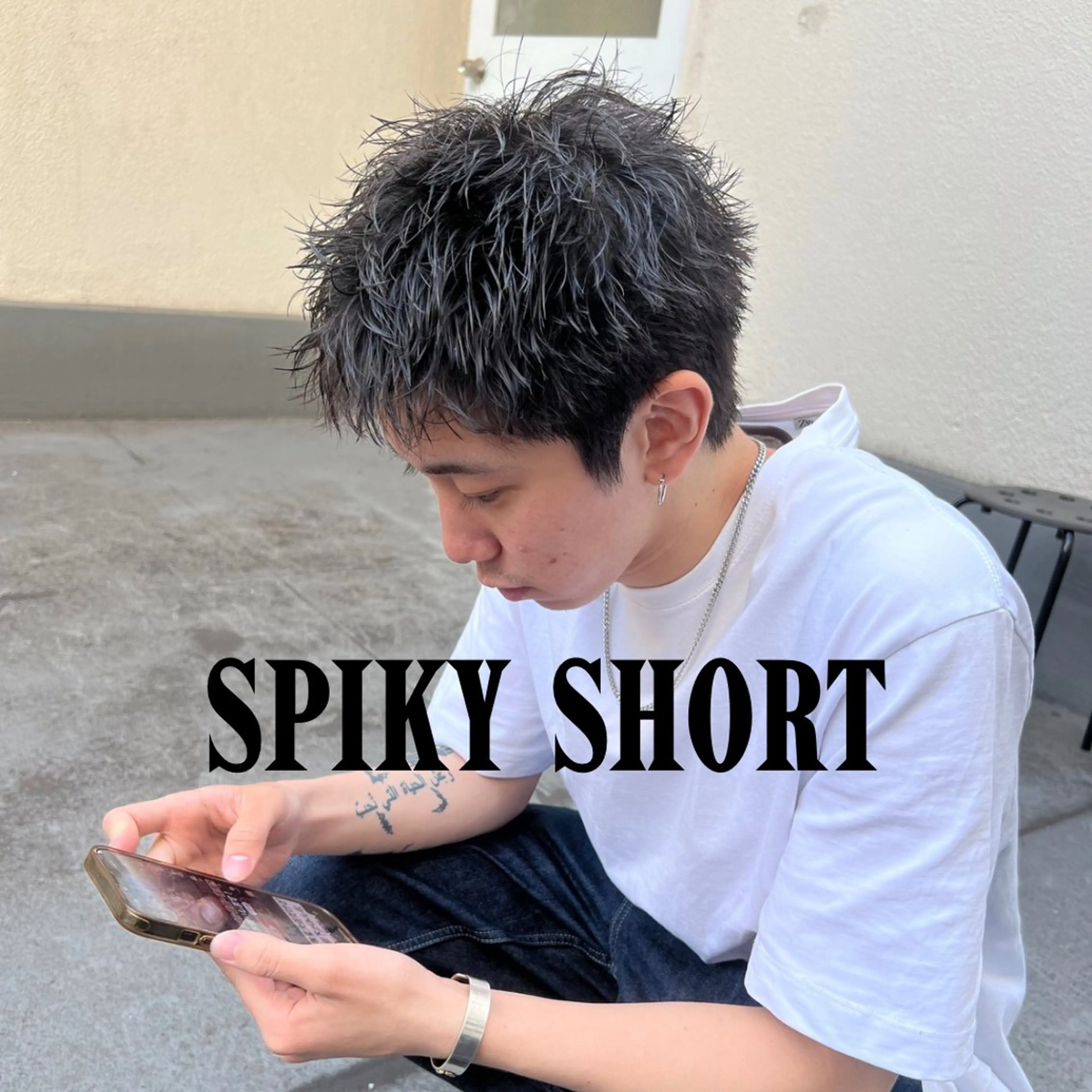 【ミニモ限定価格‼️】スパイキーショート🔥メンズカットの写真