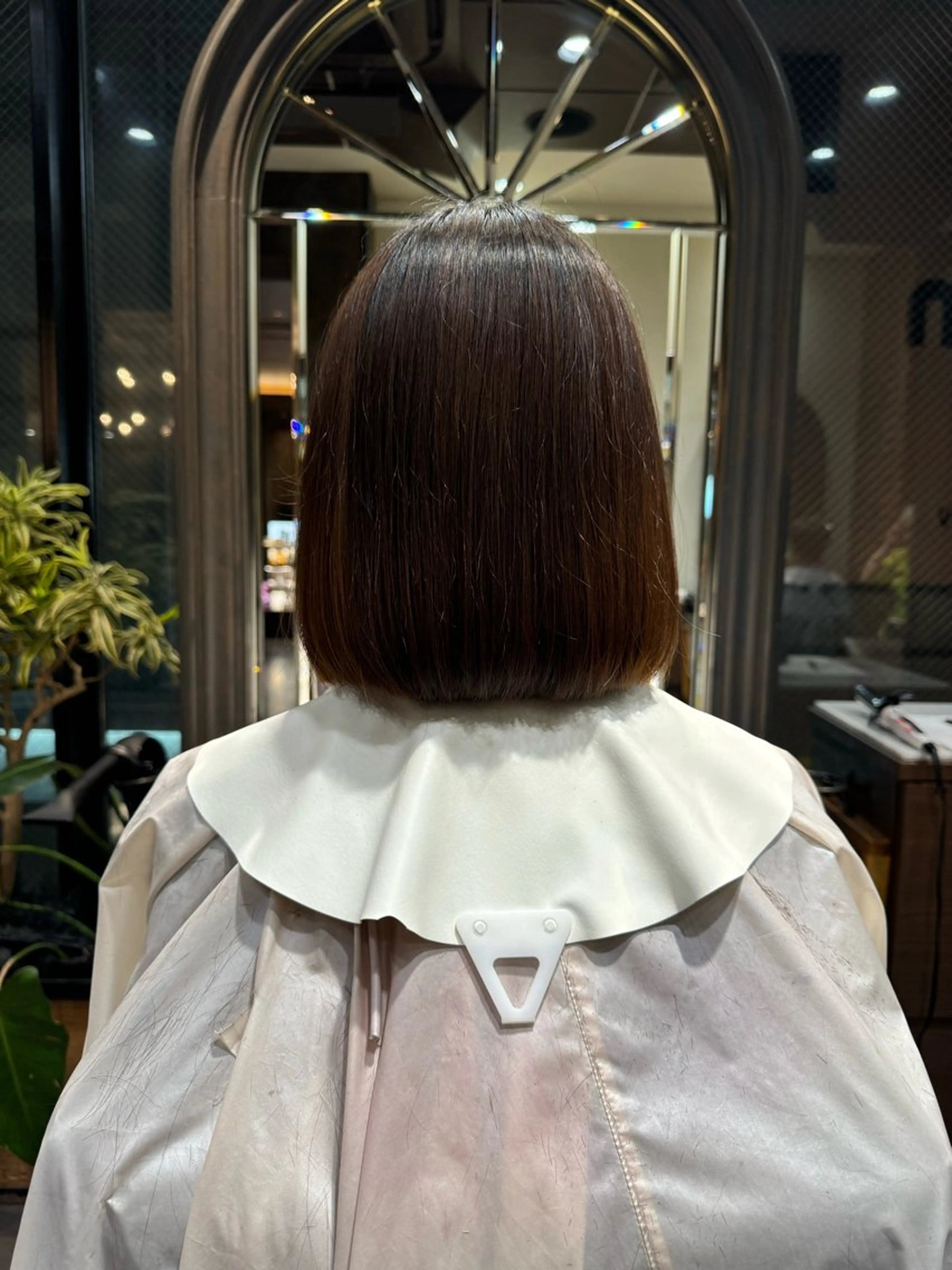 ミディアム ボブ レイヤー/メンズ 矢津田侑のヘアスタイル