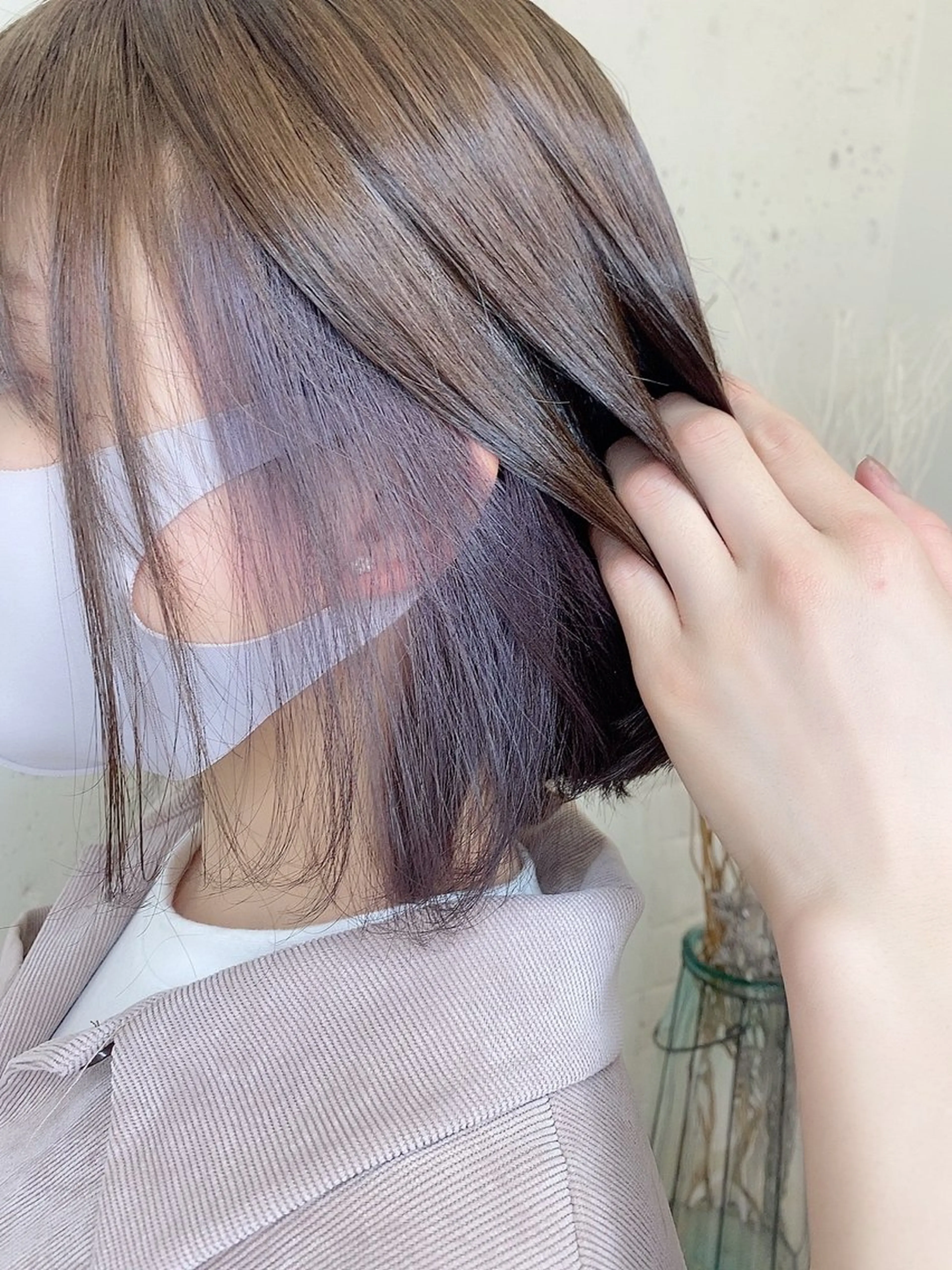 ミディアム カラー NEXTzer0 メンズカット/パーマのヘアスタイル