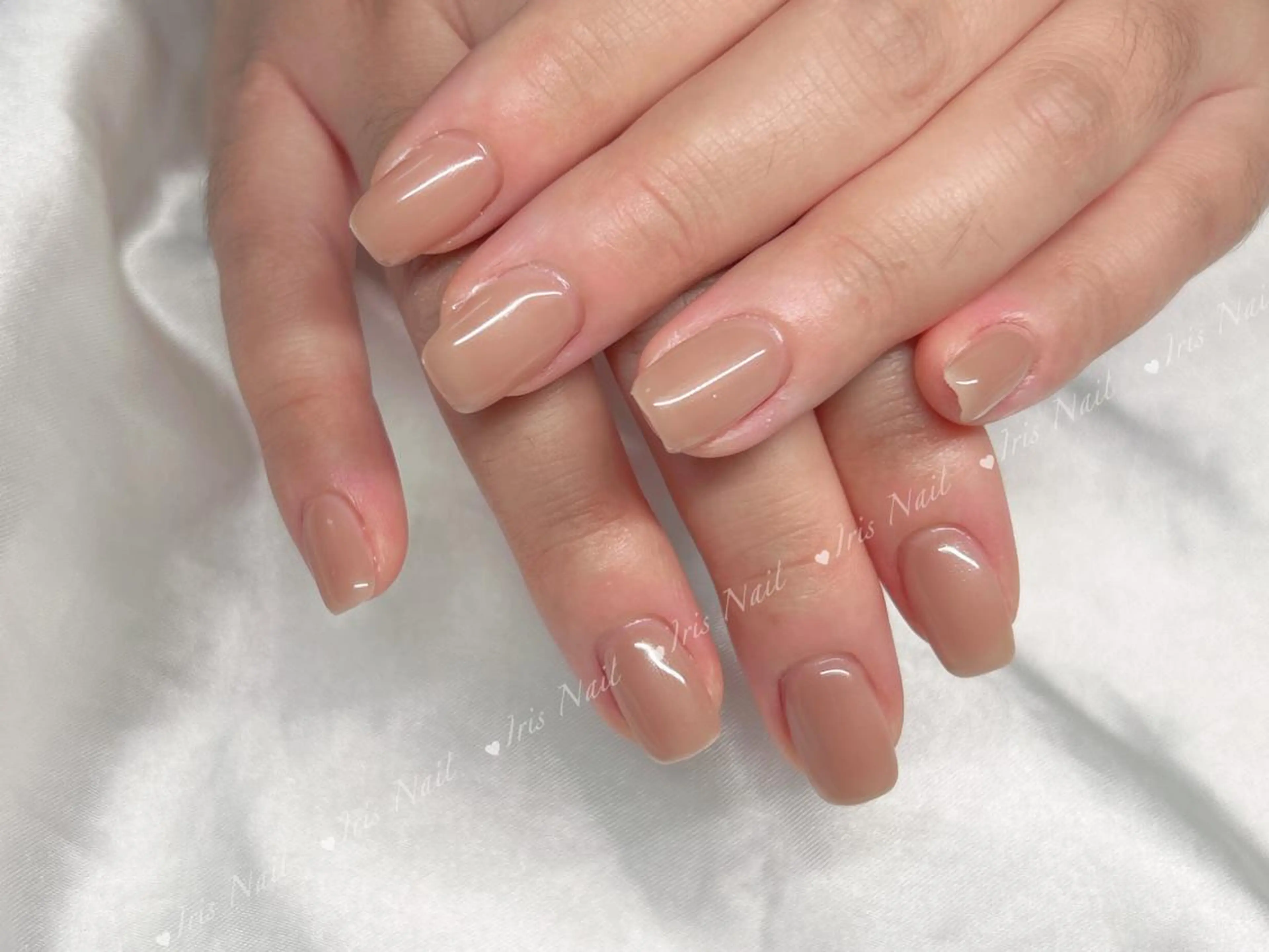 ネイル オフィスネイル ハンドネイル ハンドケア 🍒IRIS Nail🌸のネイルデザイン
