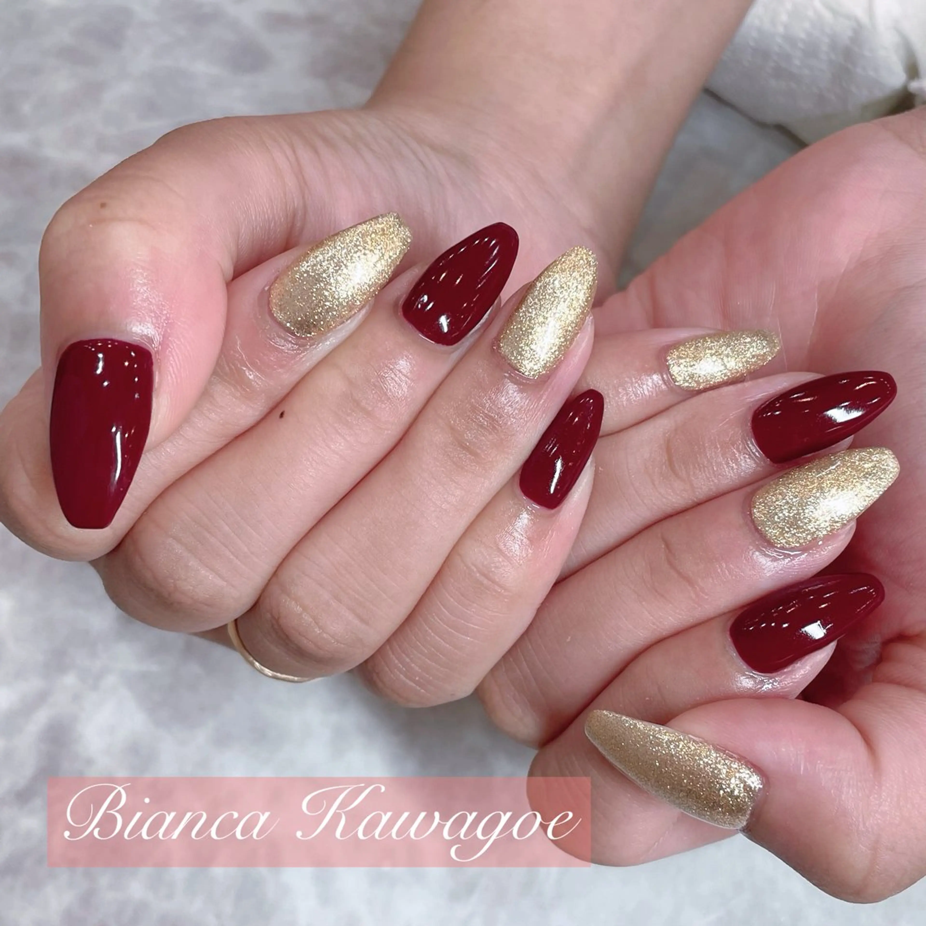 ネイル Bianca川越 🍓Nakasoneのネイルデザイン