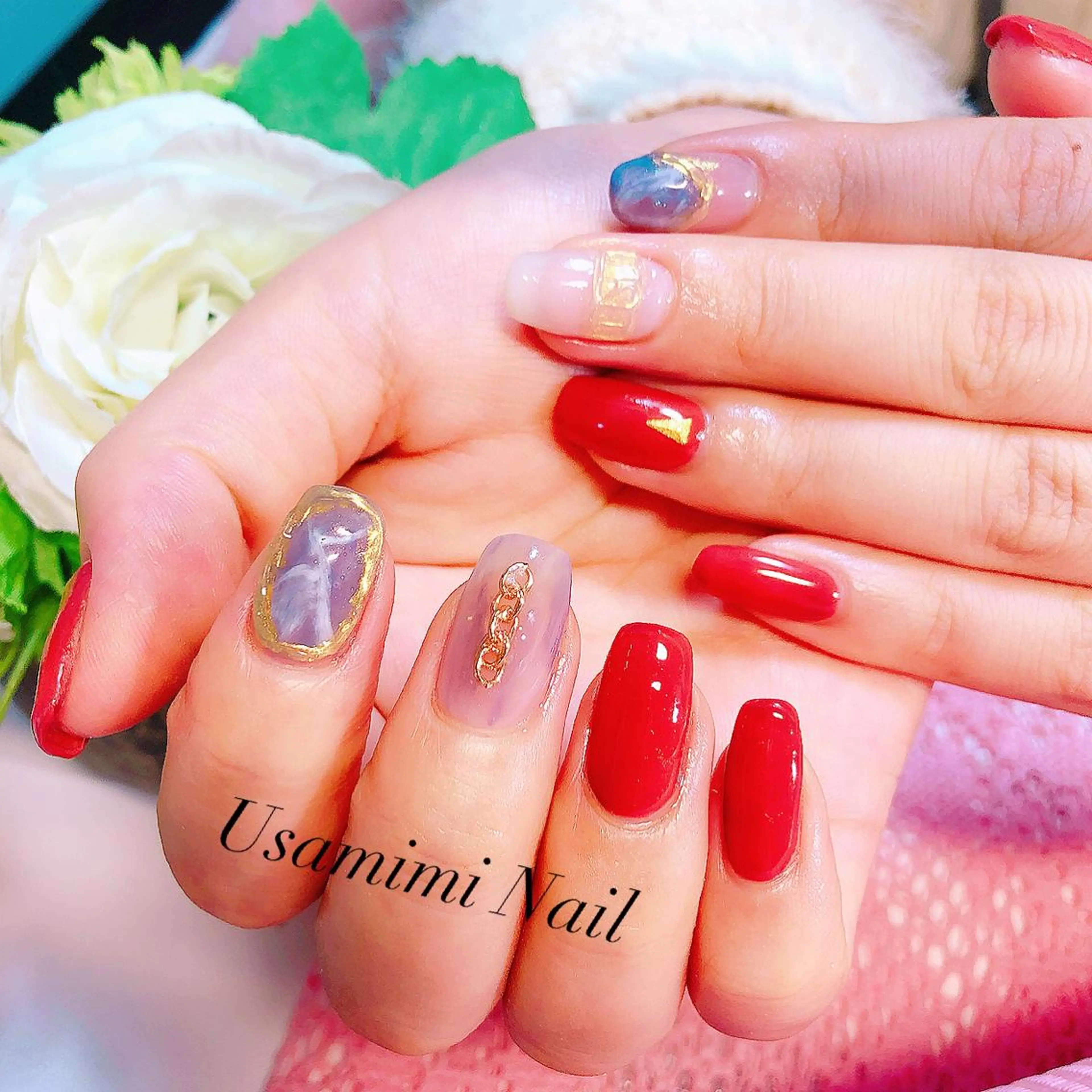 ネイル USAMiMi 🐰💕のネイルデザイン