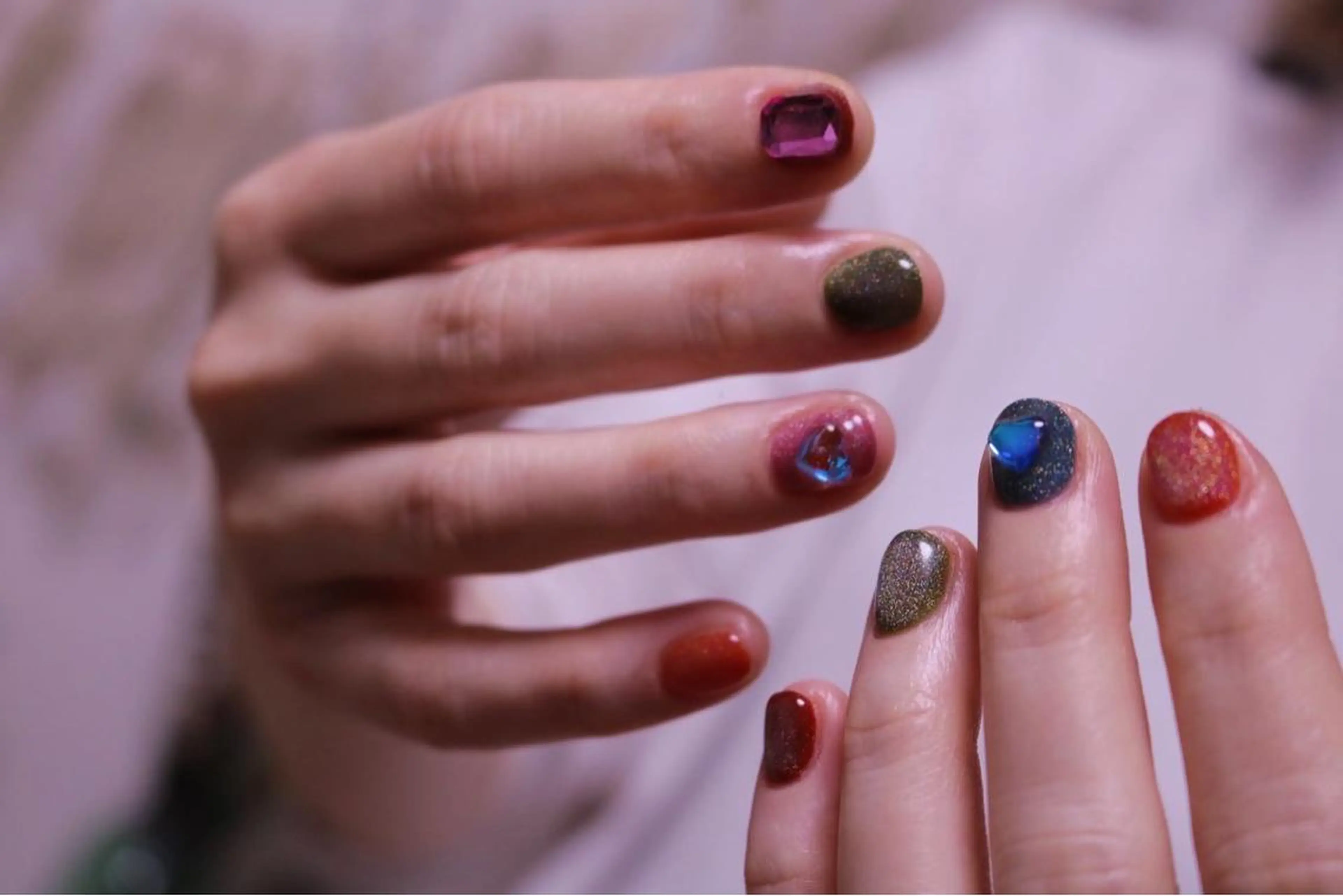 ネイル マグネットネイル ハンドネイル MH Nailのネイルデザイン