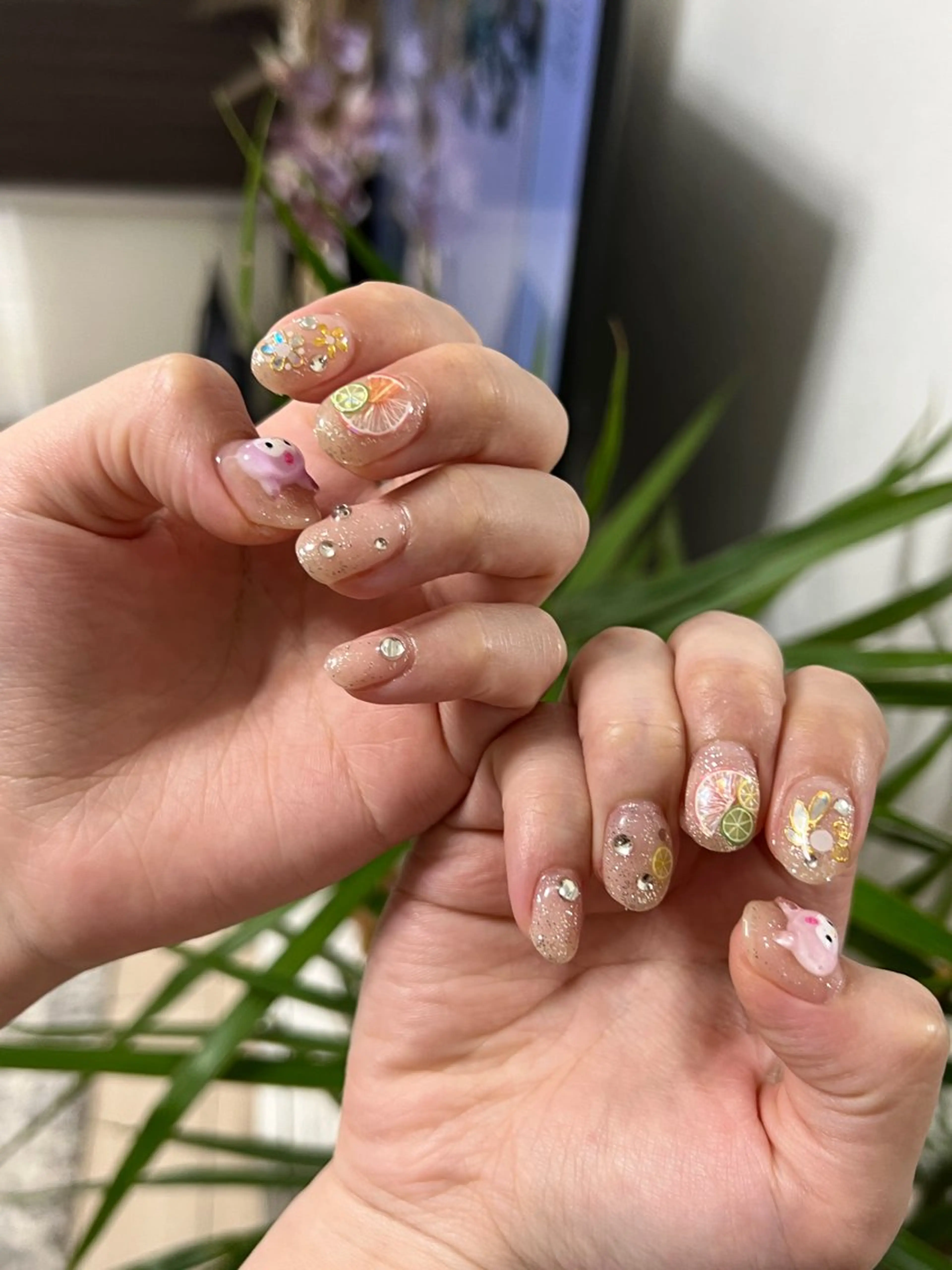 ネイル アートネイル Rin Nails Osakaのネイルデザイン