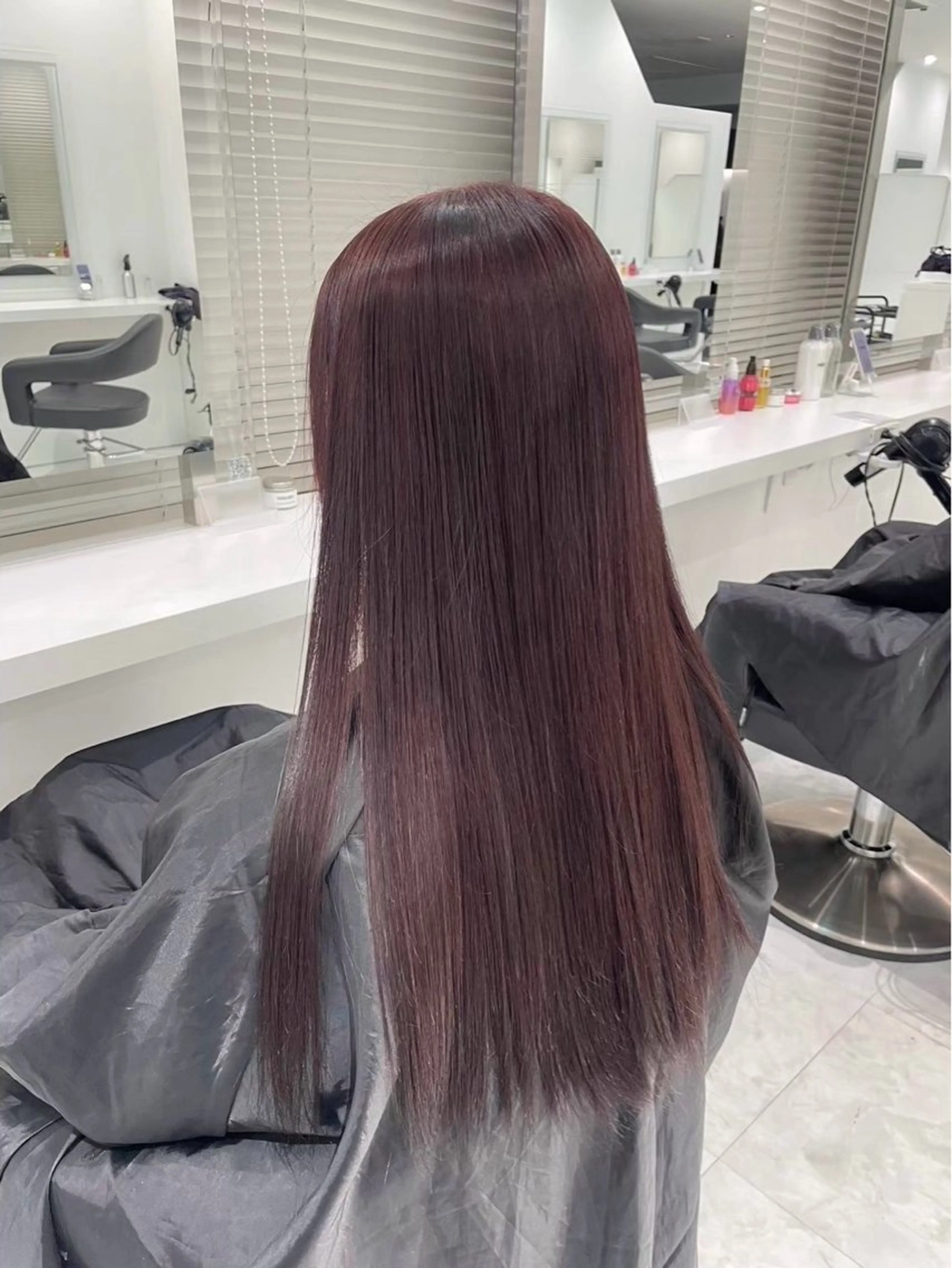 ロング カラー うる艶ストレート♡透 明感カラー♡かずまるのヘアスタイル