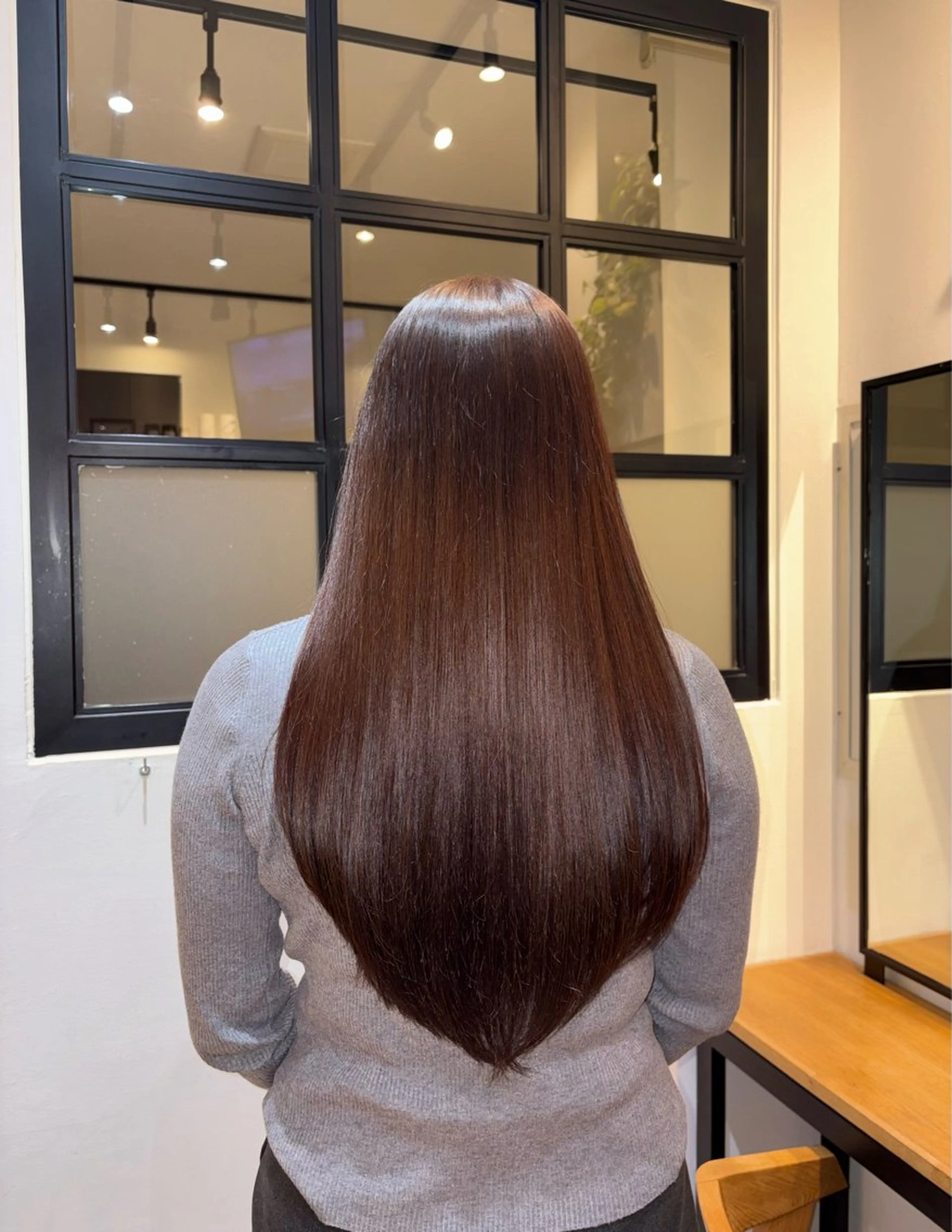 ロング カラー ブラウンカラー ナチュラルブラウン ヘアカラー トリートメント 🪽MiYU🪽 艶カラー⁎⁺˳✧のヘアスタイル