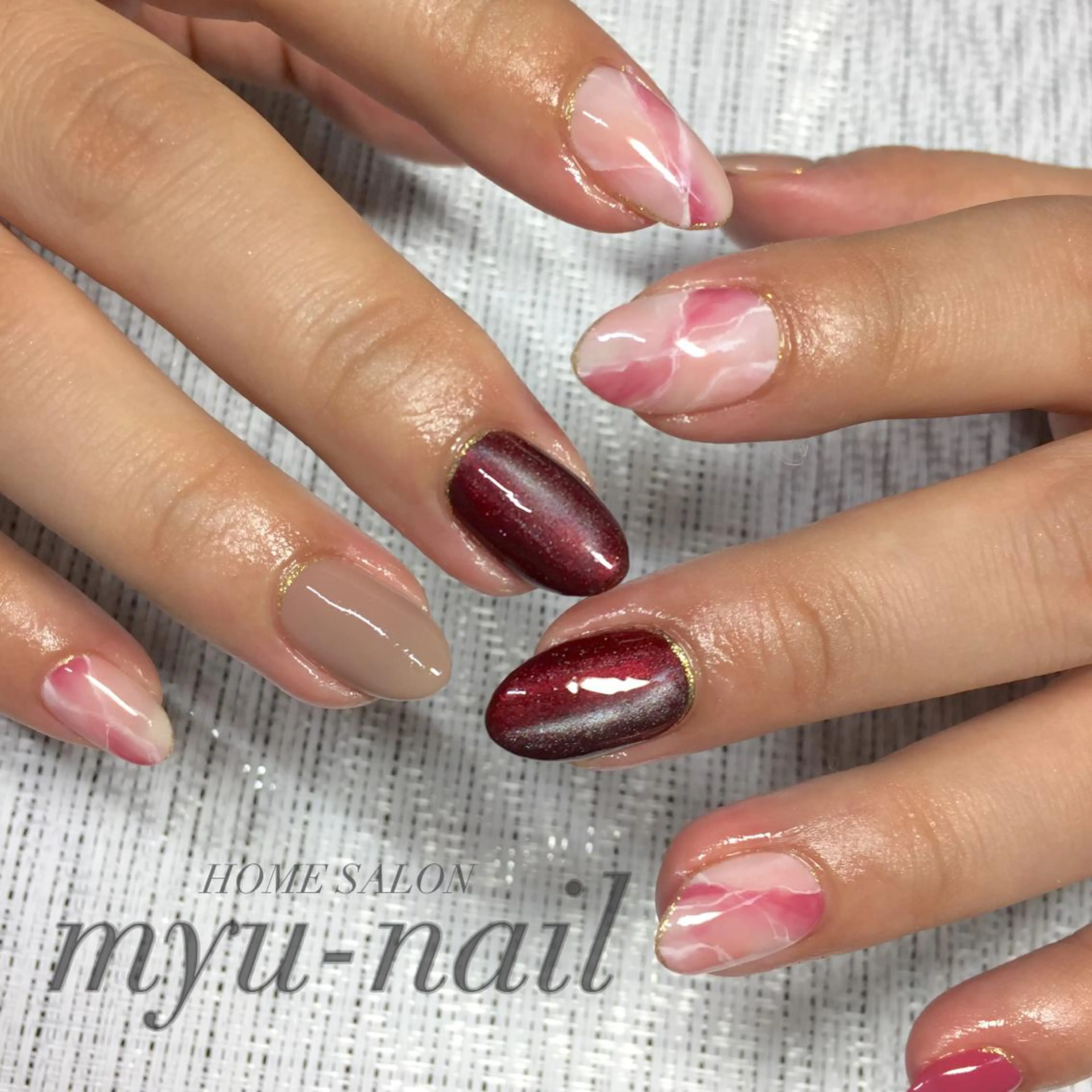 ネイル ホームサロン myu-nailのネイルデザイン