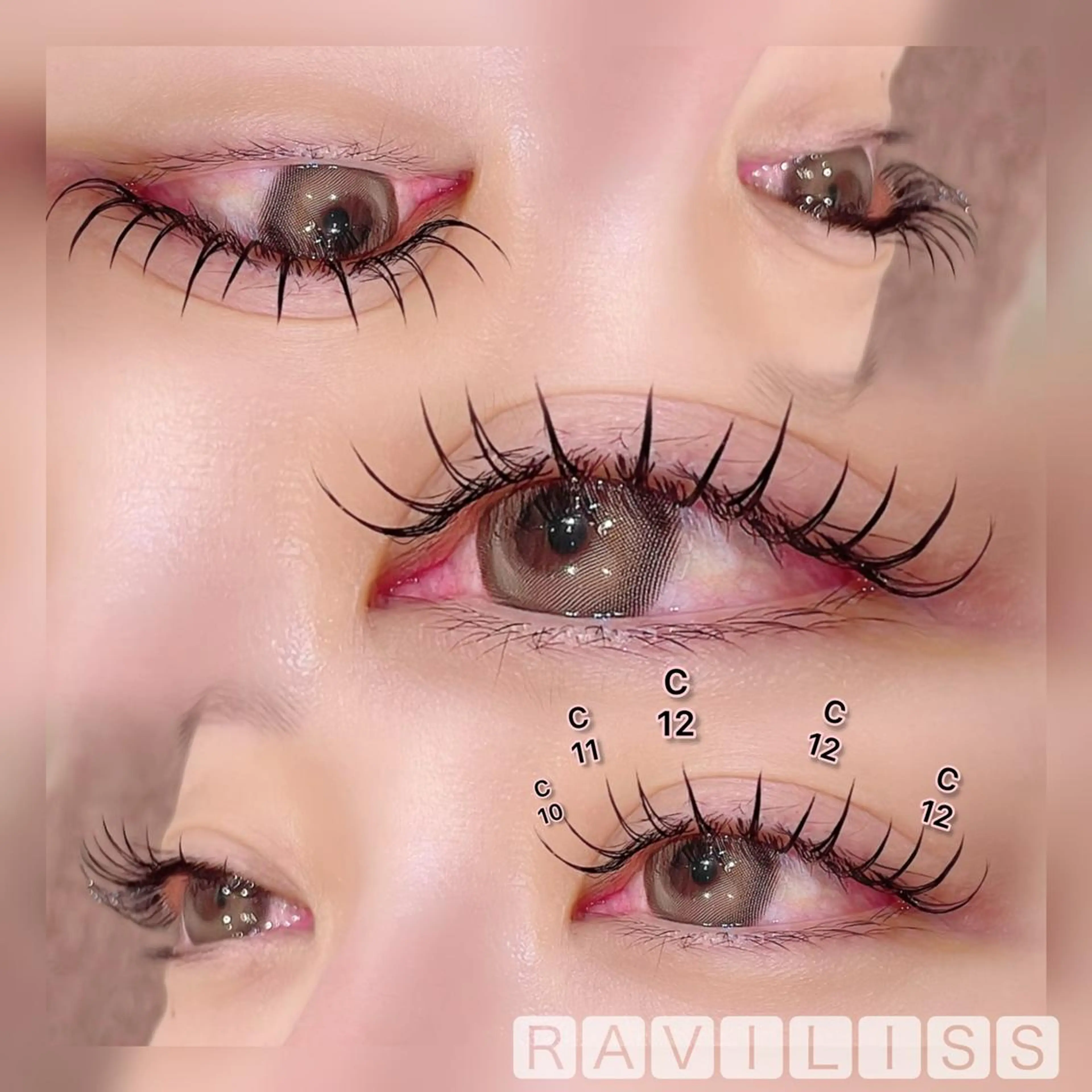 マツエク・マツパ RAVILISS 【ラヴィリス】のマツエク・マツパデザイン