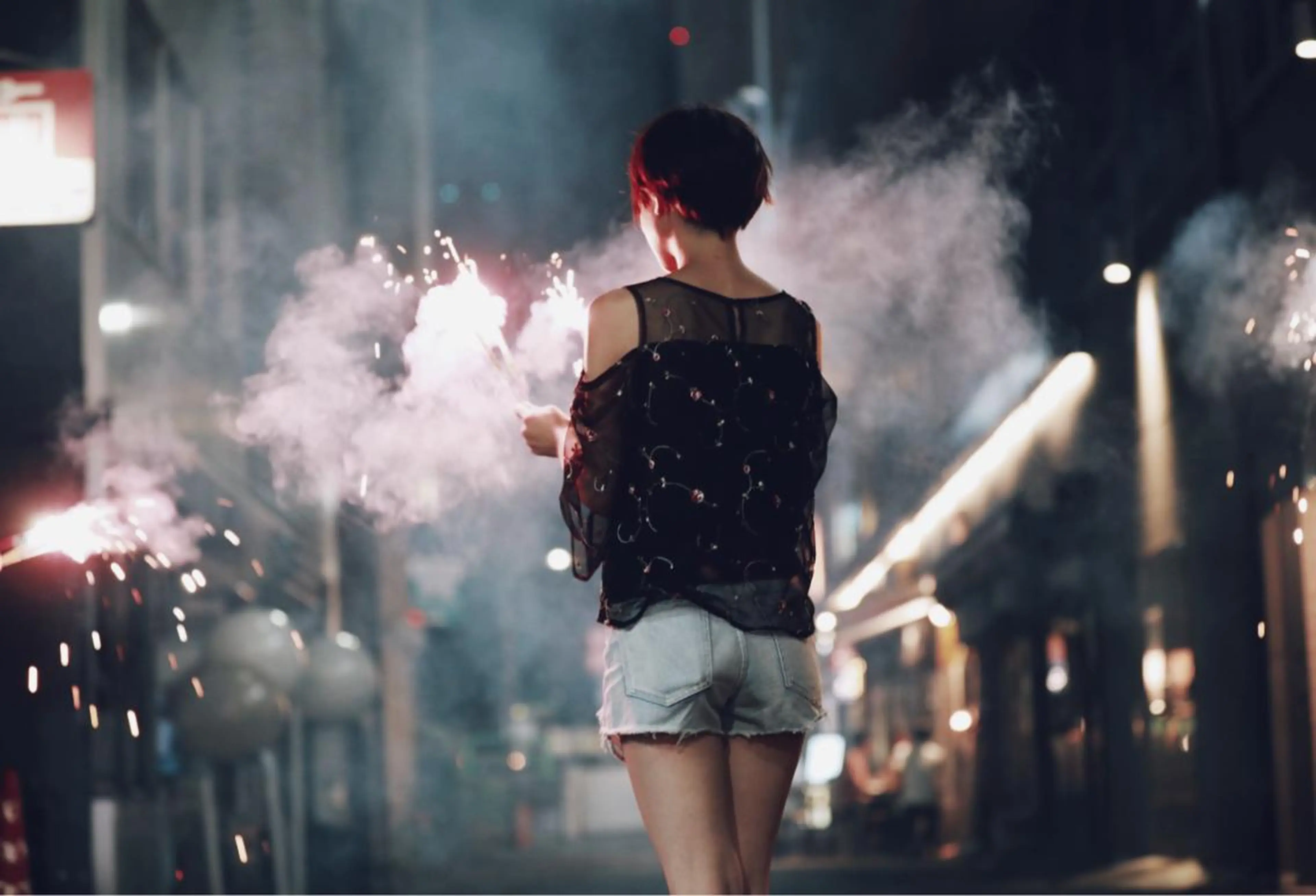 ショート ハイライト 髪質改善 小顔カット Endearing 銀座/レイヤーカットのヘアスタイル