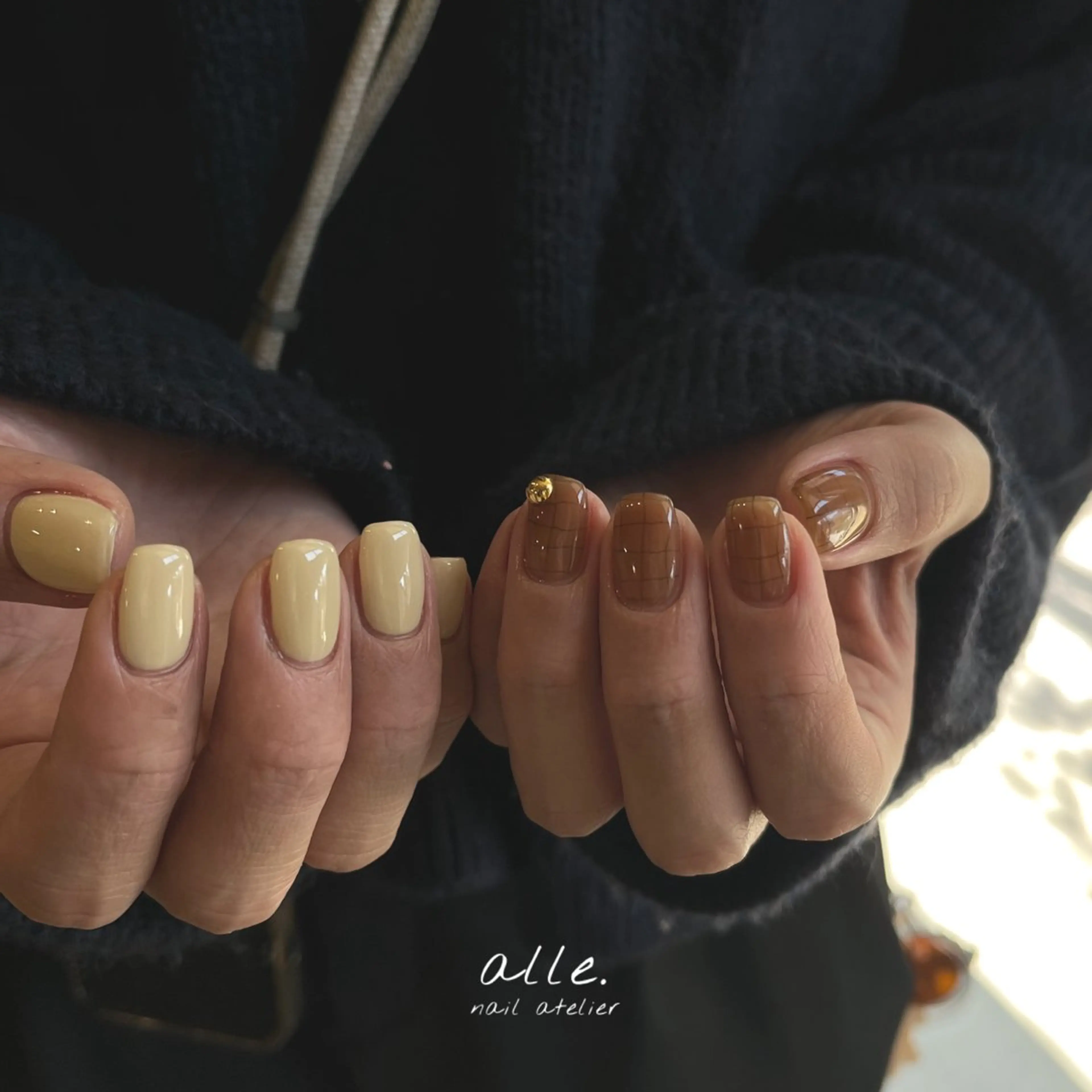 ネイル ハンドネイル atelier alle.のネイルデザイン