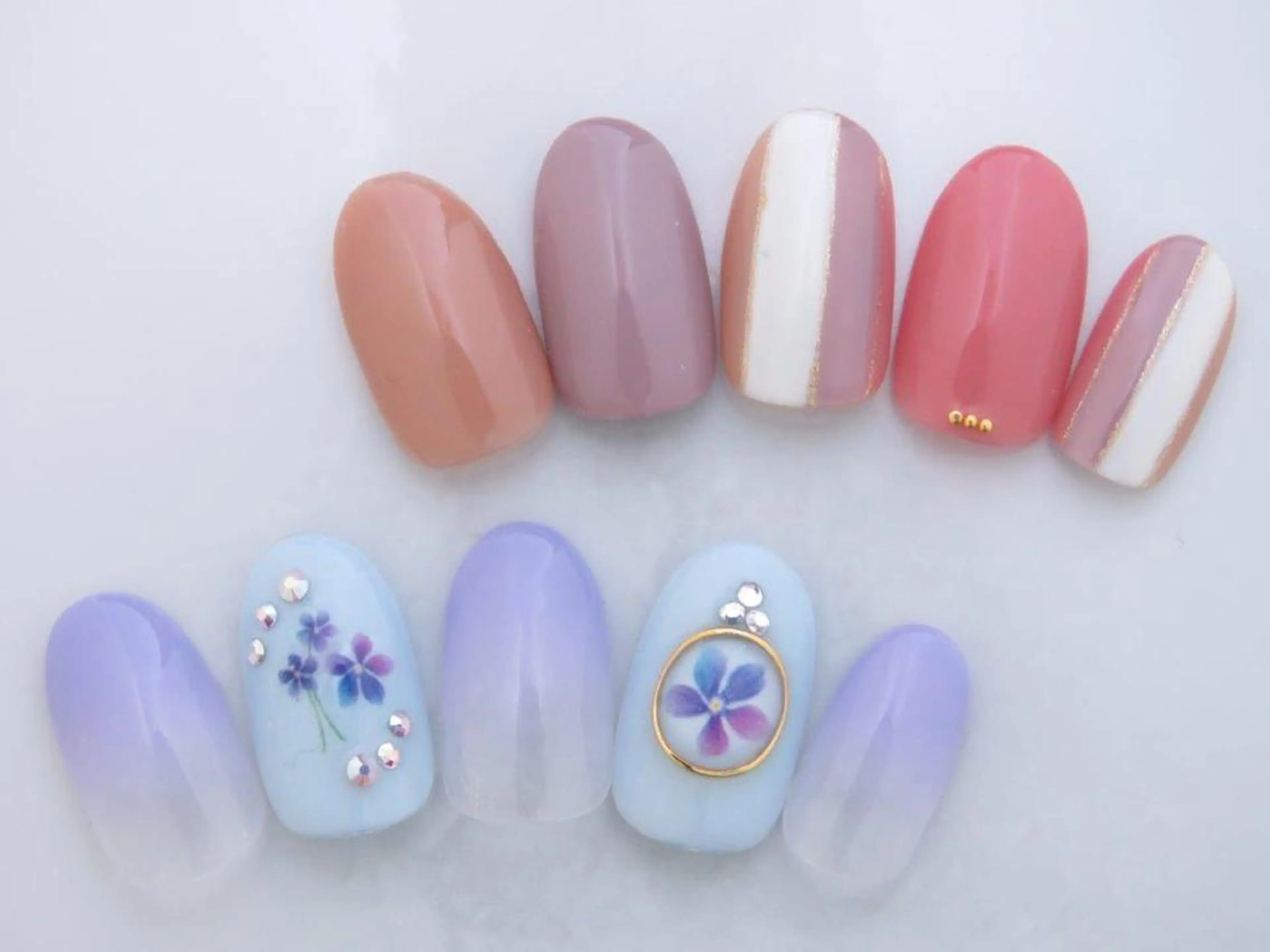 ネイル パラジェル lira nailのネイルデザイン