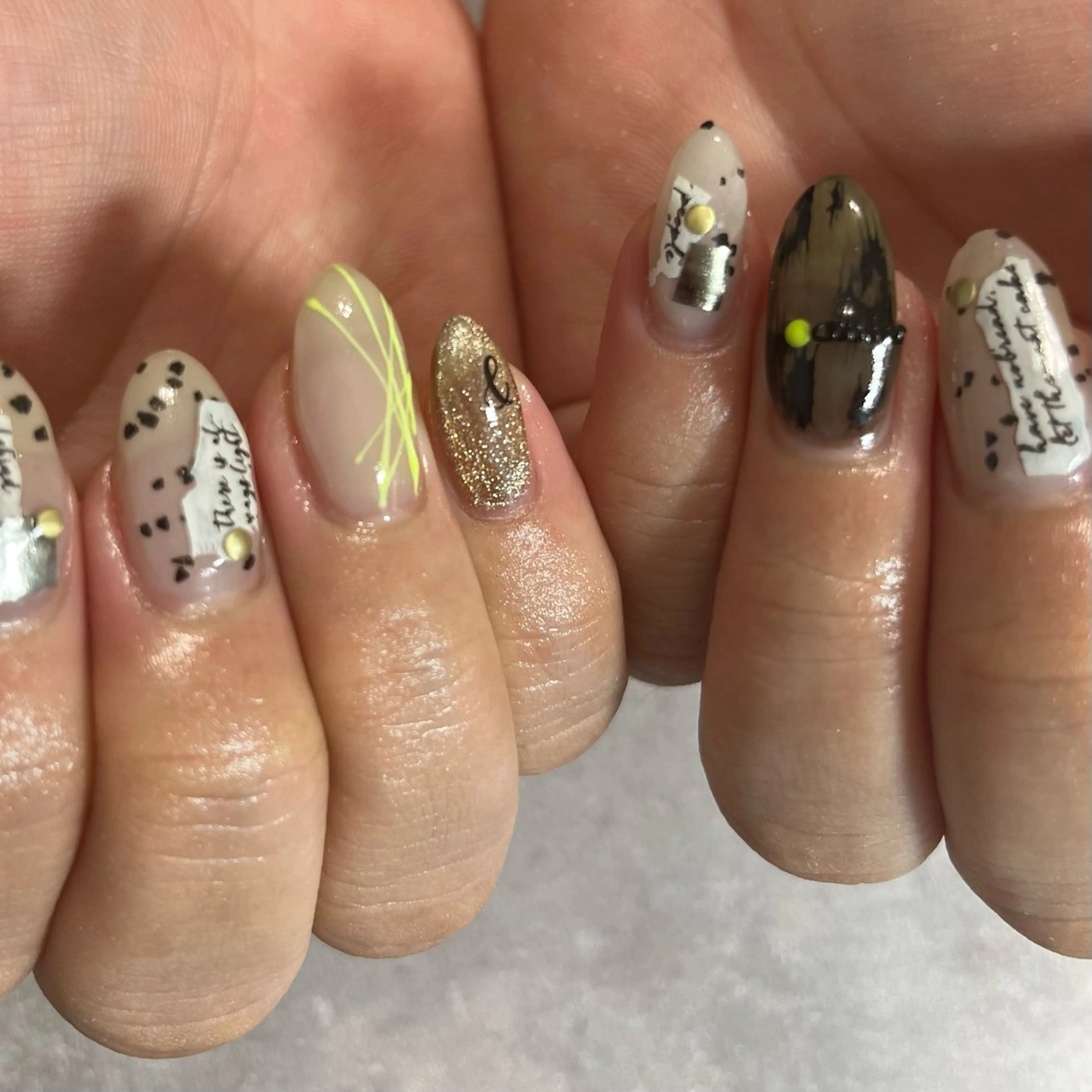 ネイル 城東区ネイルサロン carpediemのネイルデザイン