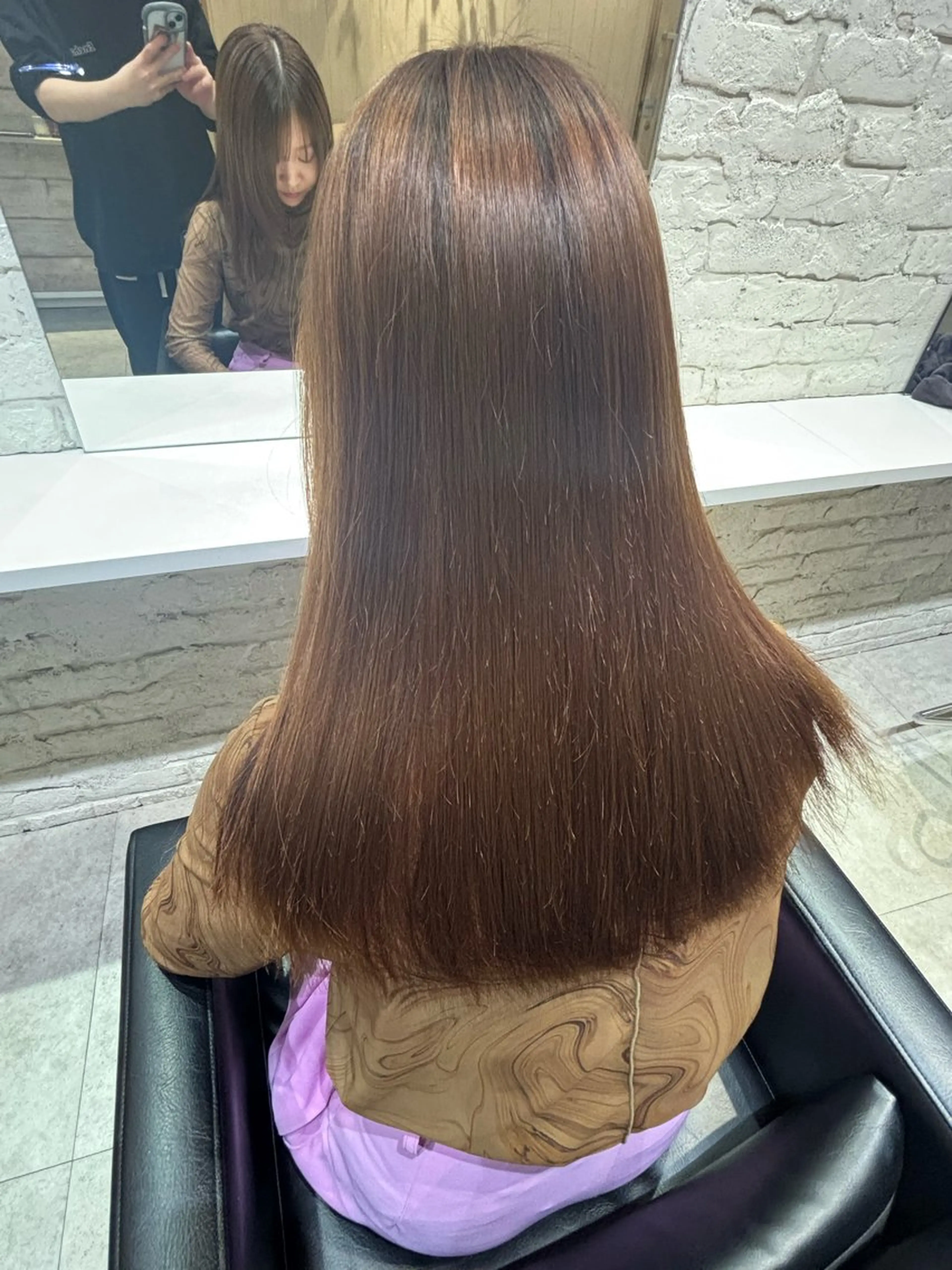 ロング 浅岡 太陽のヘアスタイル