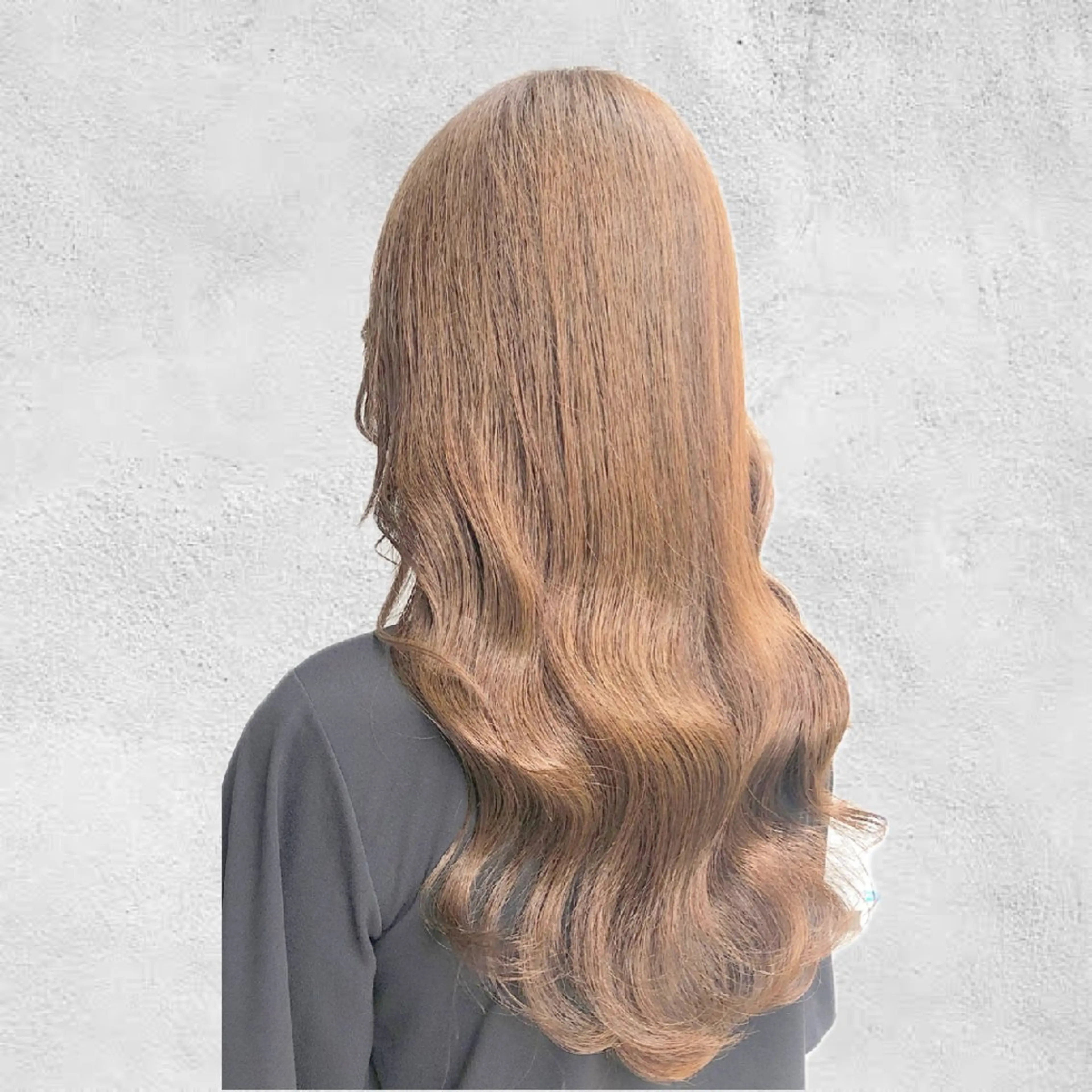 ロング ｻｲﾄｳ#ナチュラル 韓国ヘア🇰🇷🌿のヘアスタイル