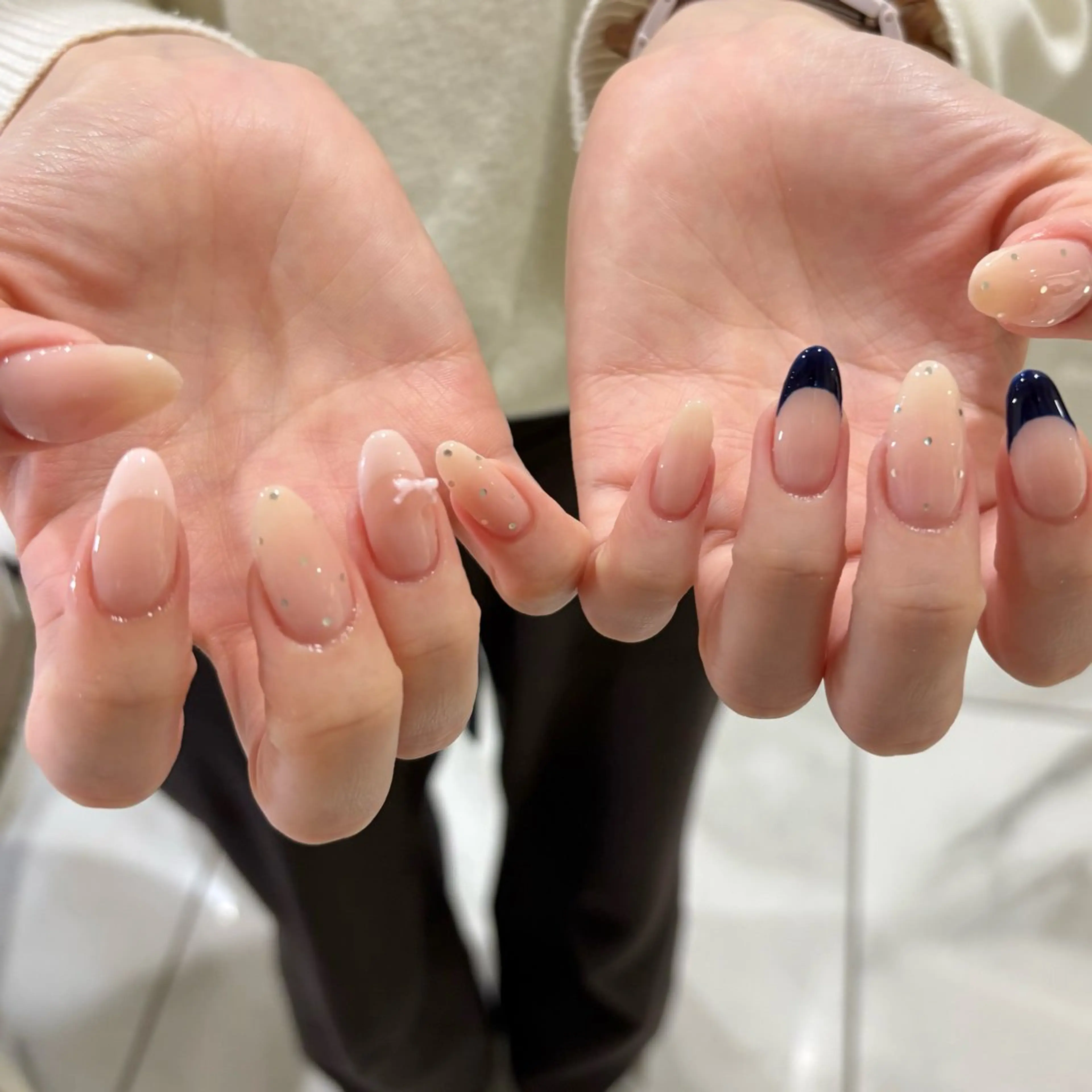 ネイル ハンドネイル 田口 莉紗⌇paragelのネイルデザイン