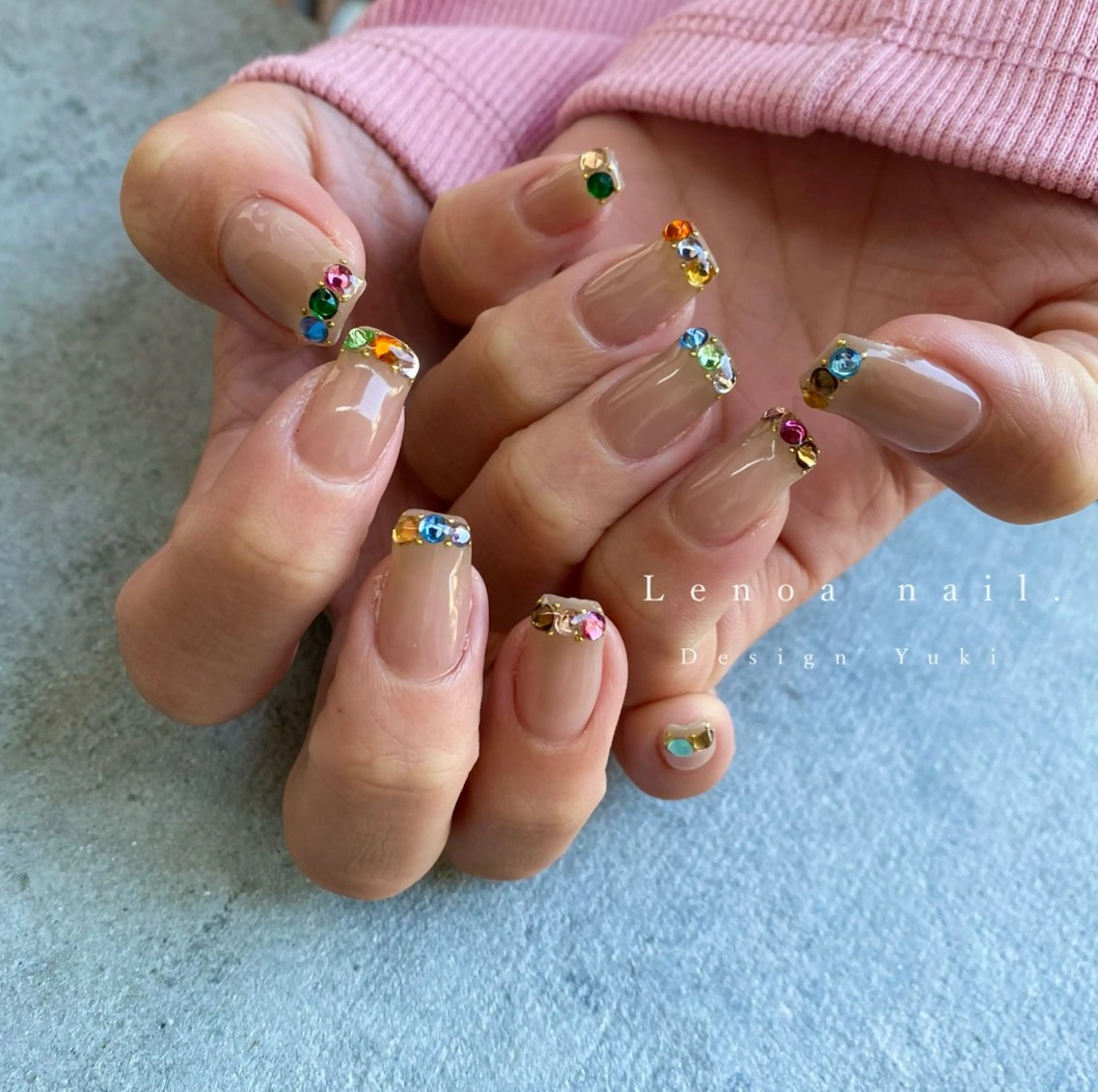 ネイル ハンドネイル Lenoa Yukiのネイルデザイン